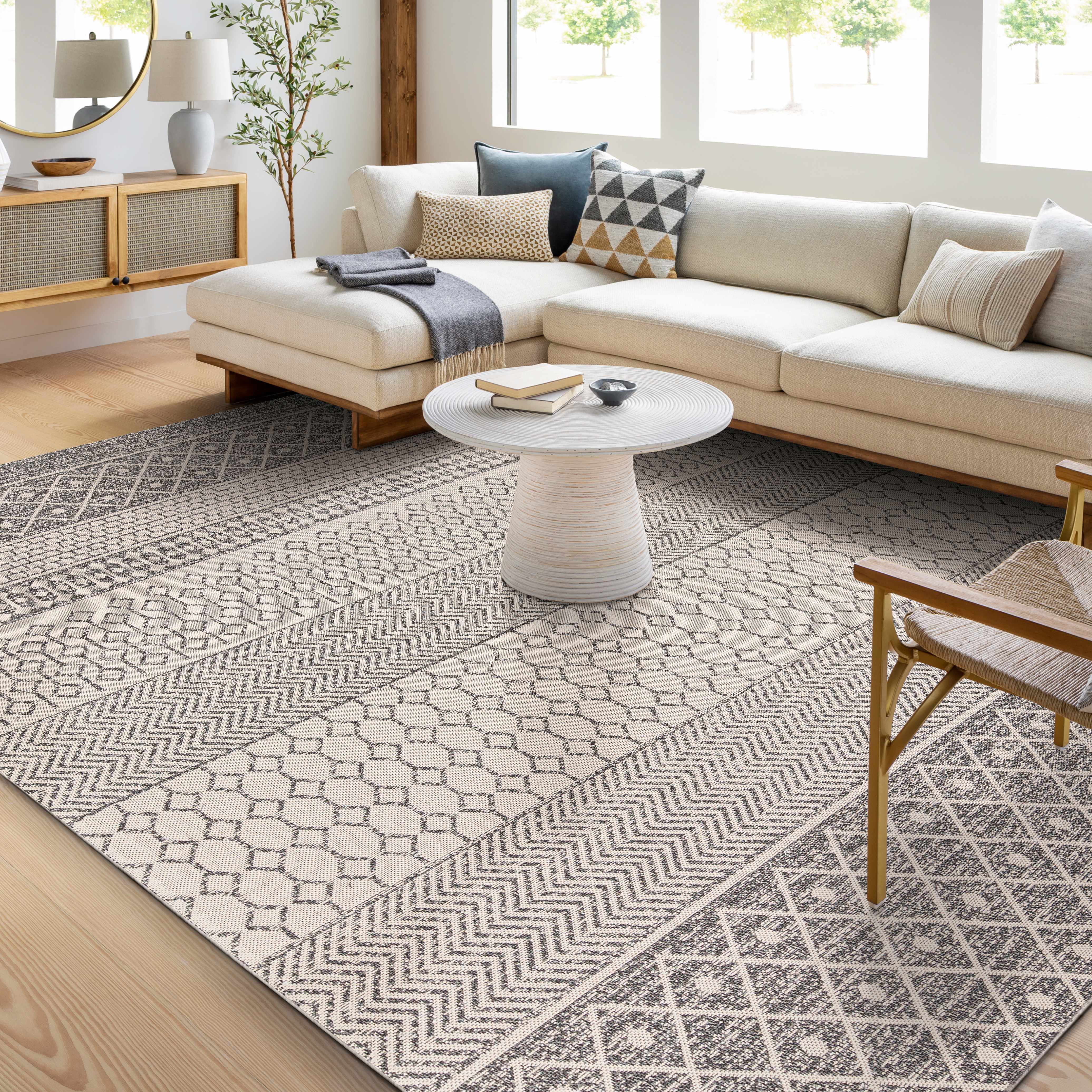 Lester Washable Area Rug - Clearance - Image 8