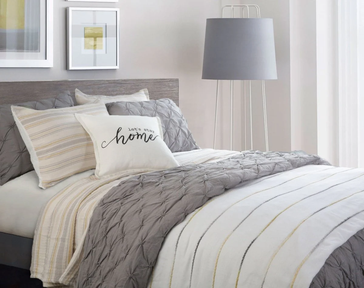 Let's Stay Home Script Decorative Pillow Cover - Image 6