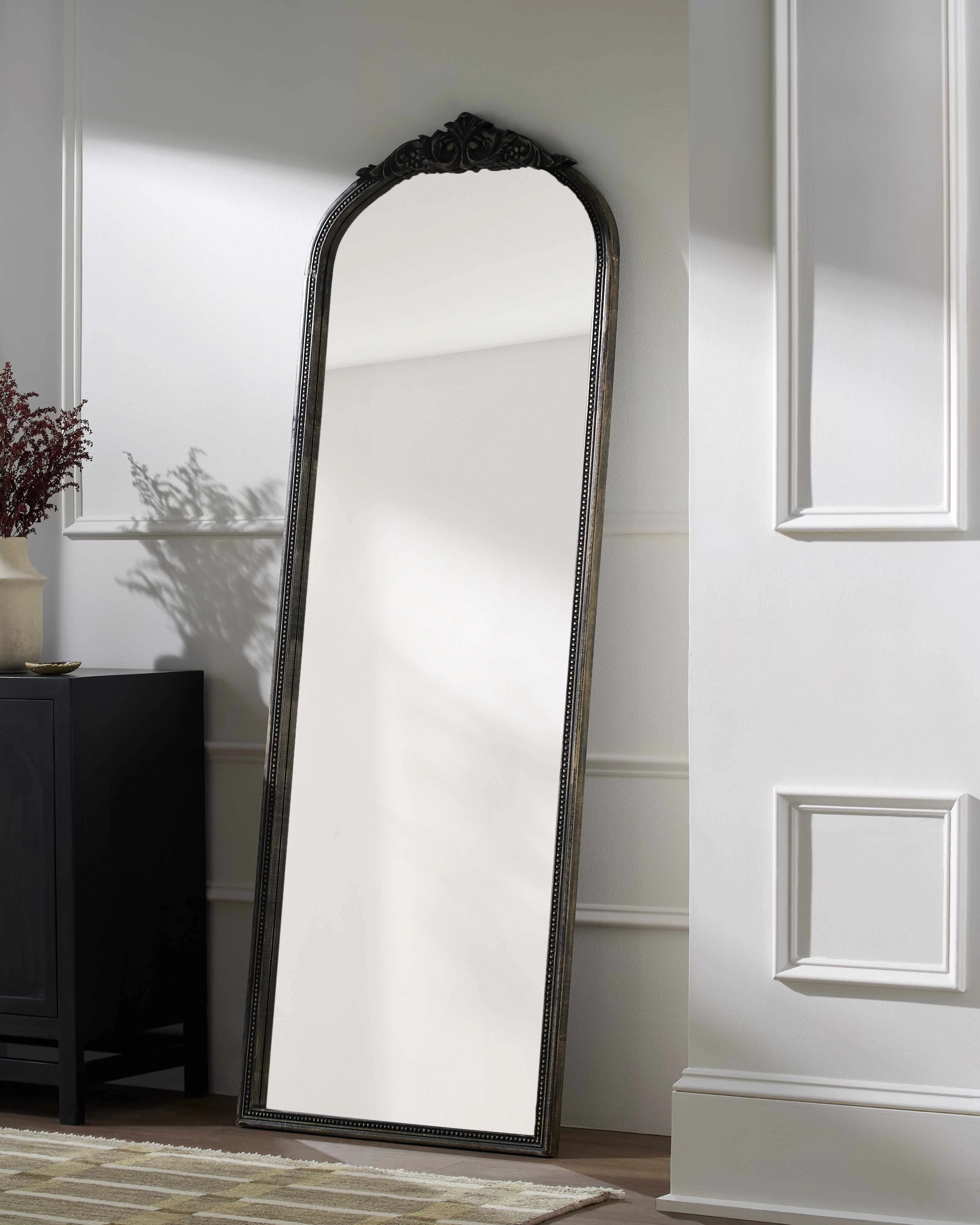 Leutesdorf Dark Red Full Length Mirror - Image 5