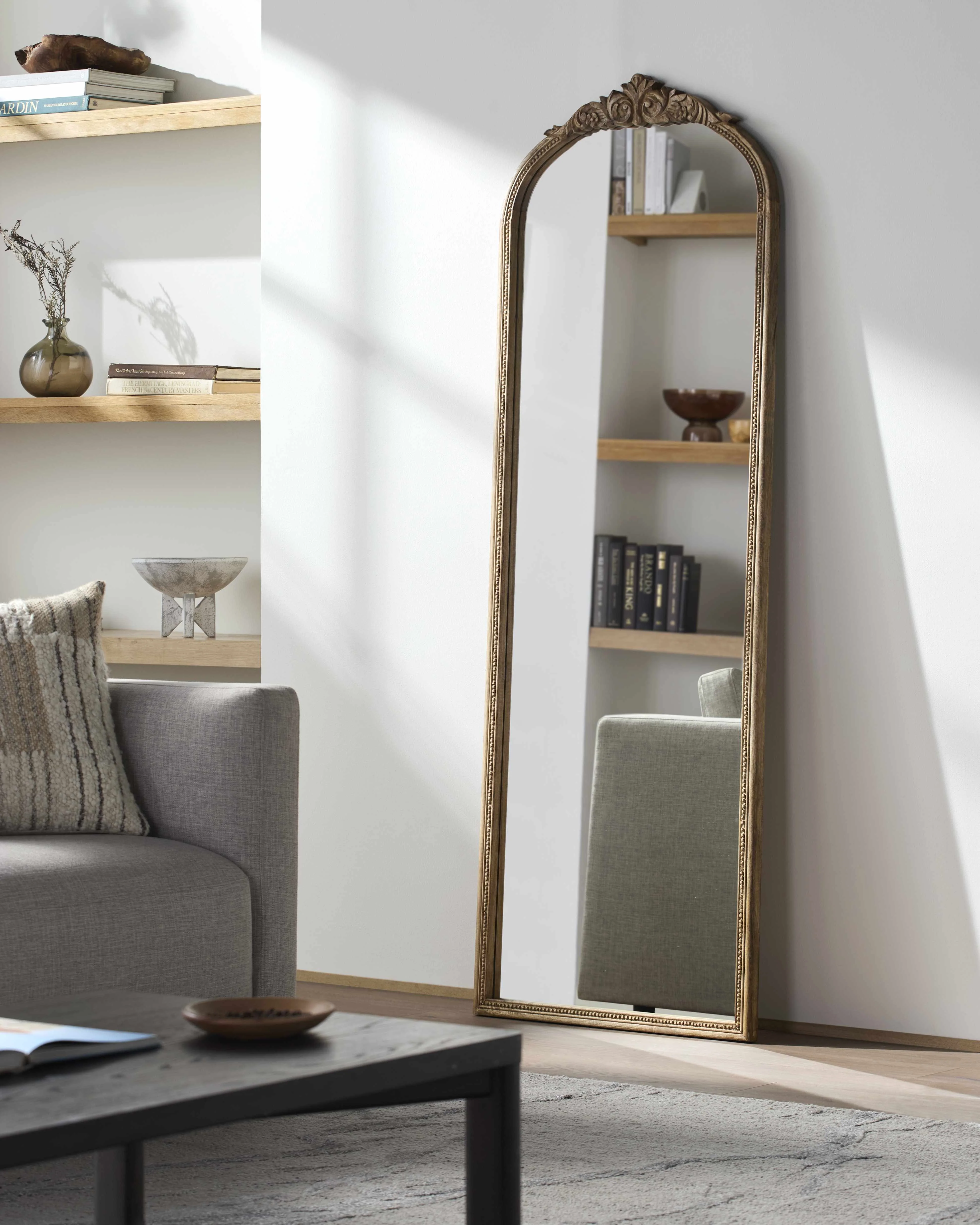 Leutesdorf Tan Full Length Mirror - Image 4