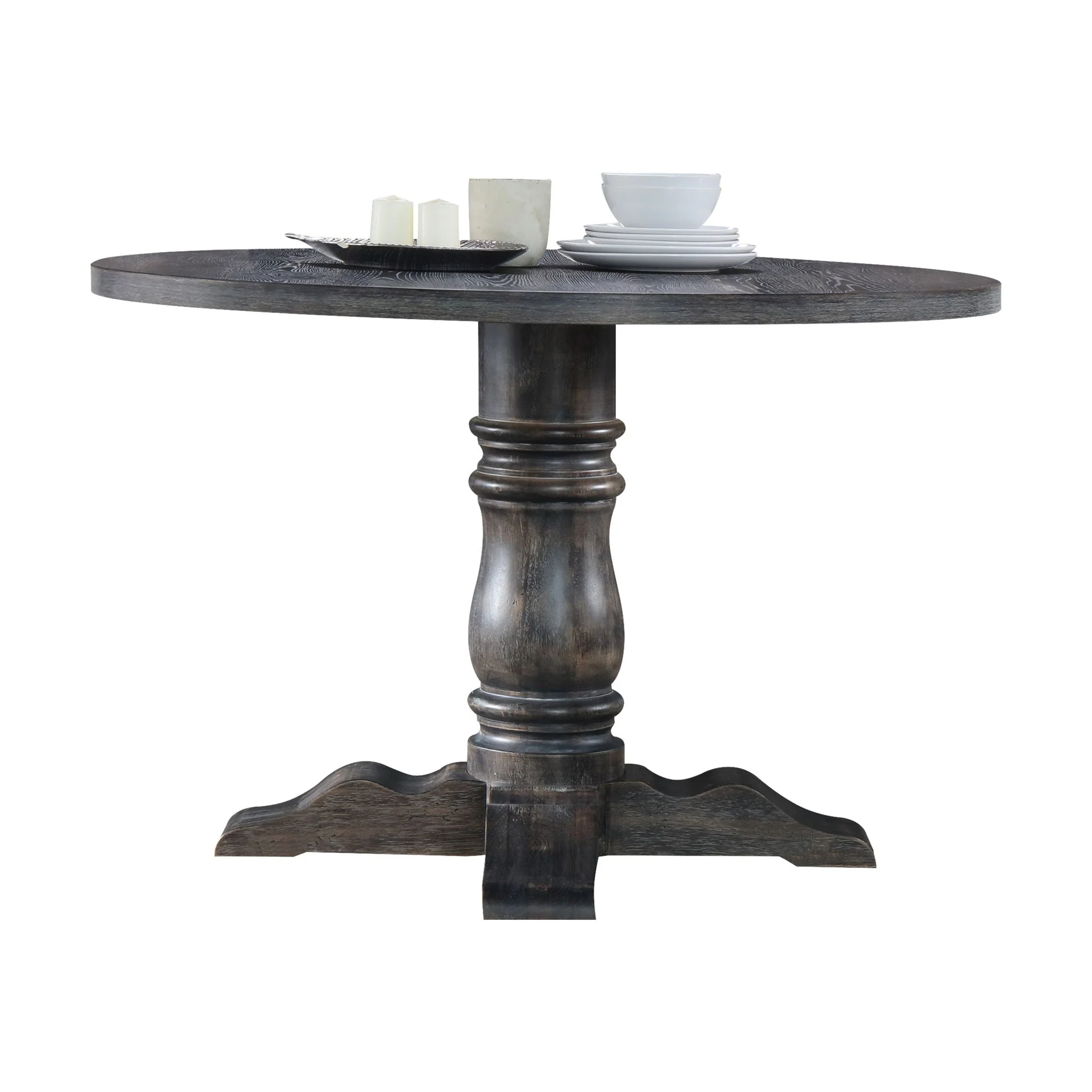 Leventis - Weathered Dining Table - Gray - Image 3