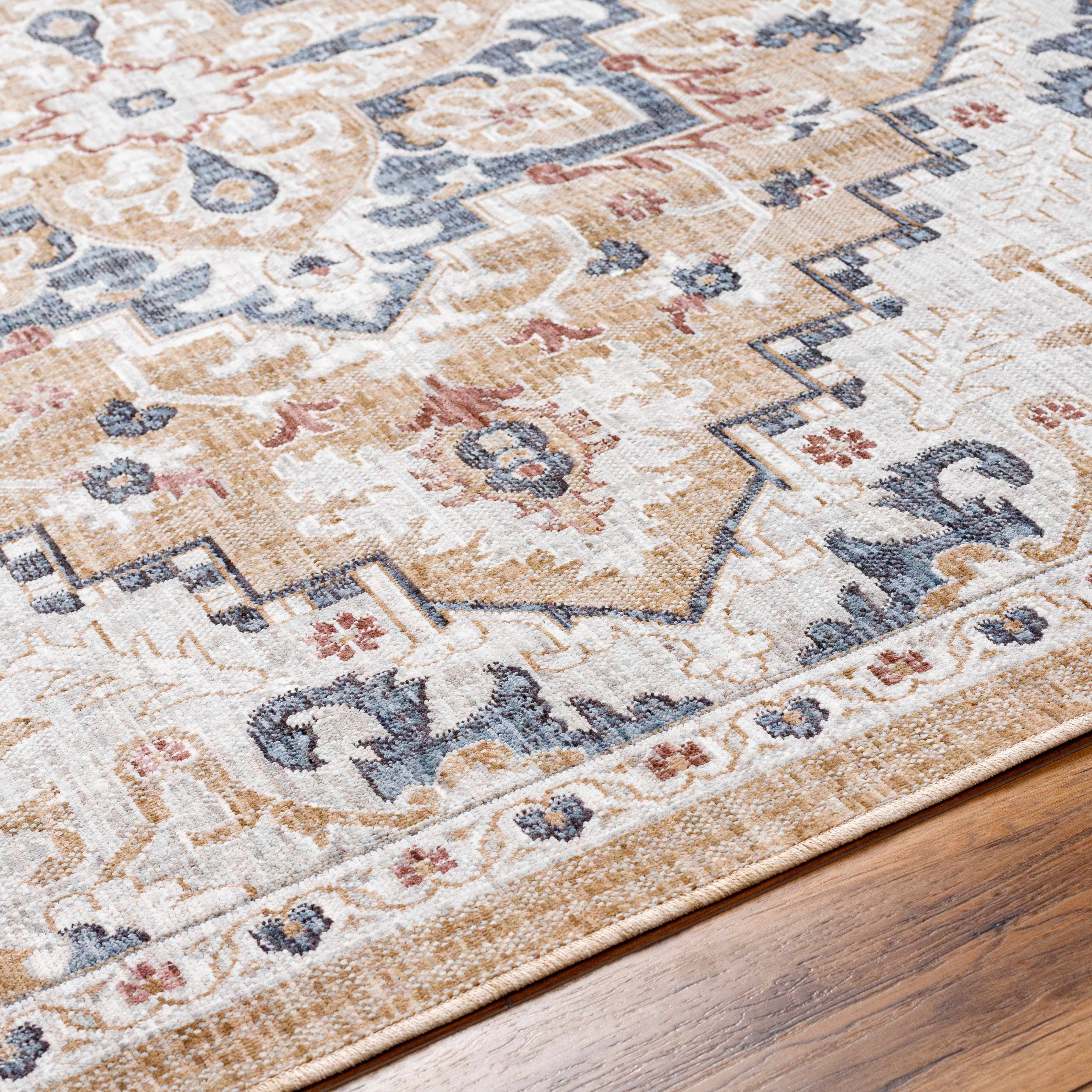 Lewa Beige Area Rug - Clearance - Image 7