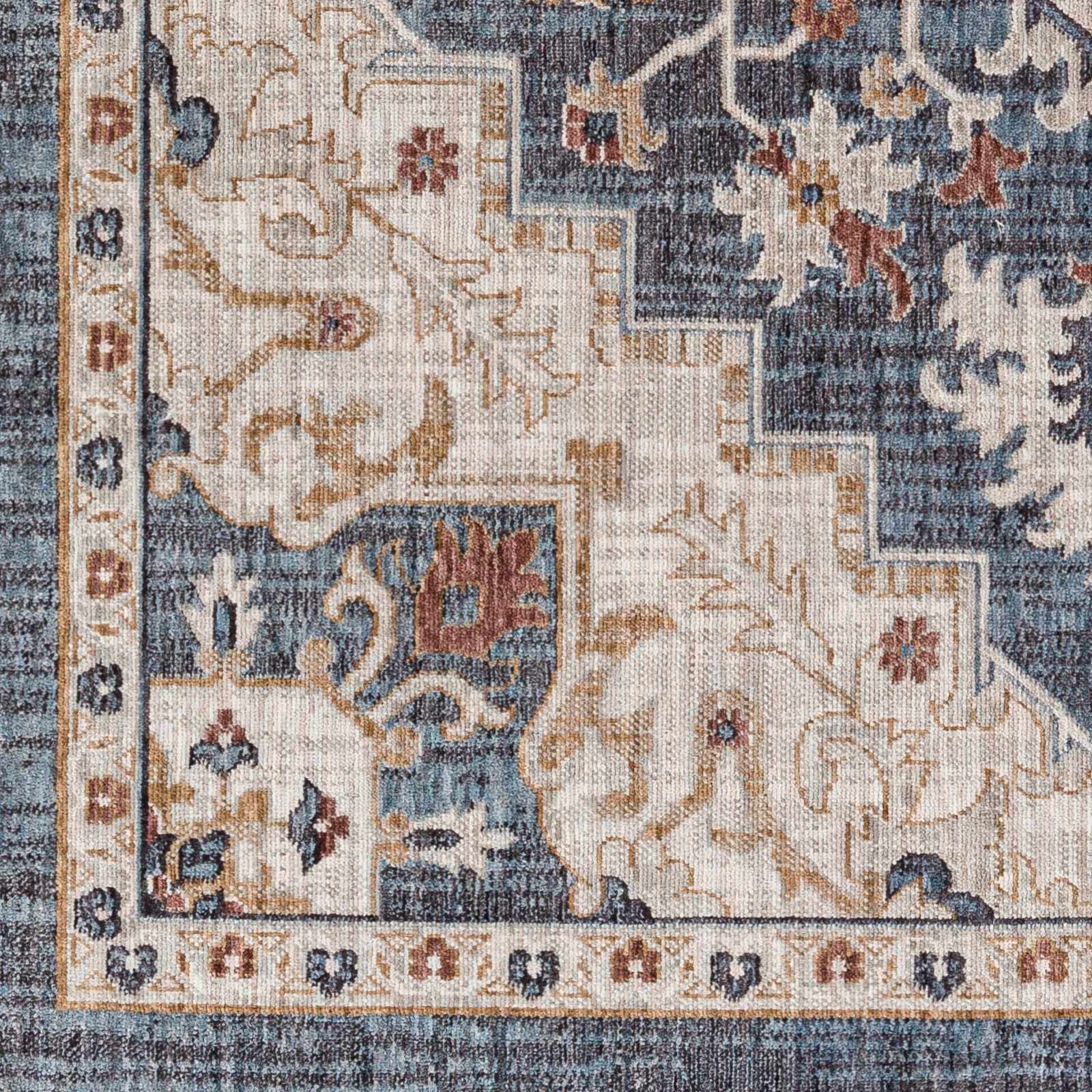 Lewa Blue Area Rug - Clearance - Image 4
