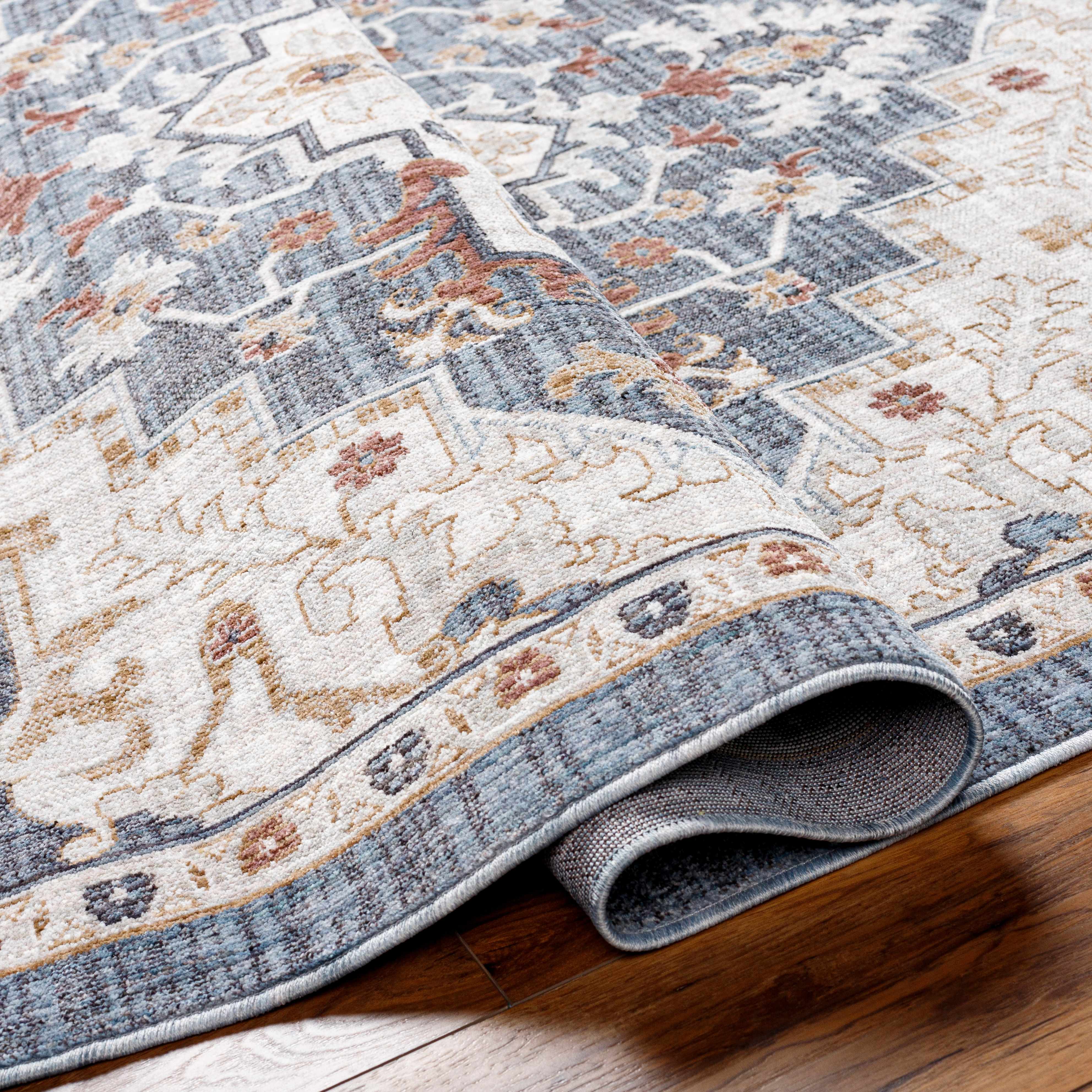 Lewa Blue Area Rug - Clearance - Image 6