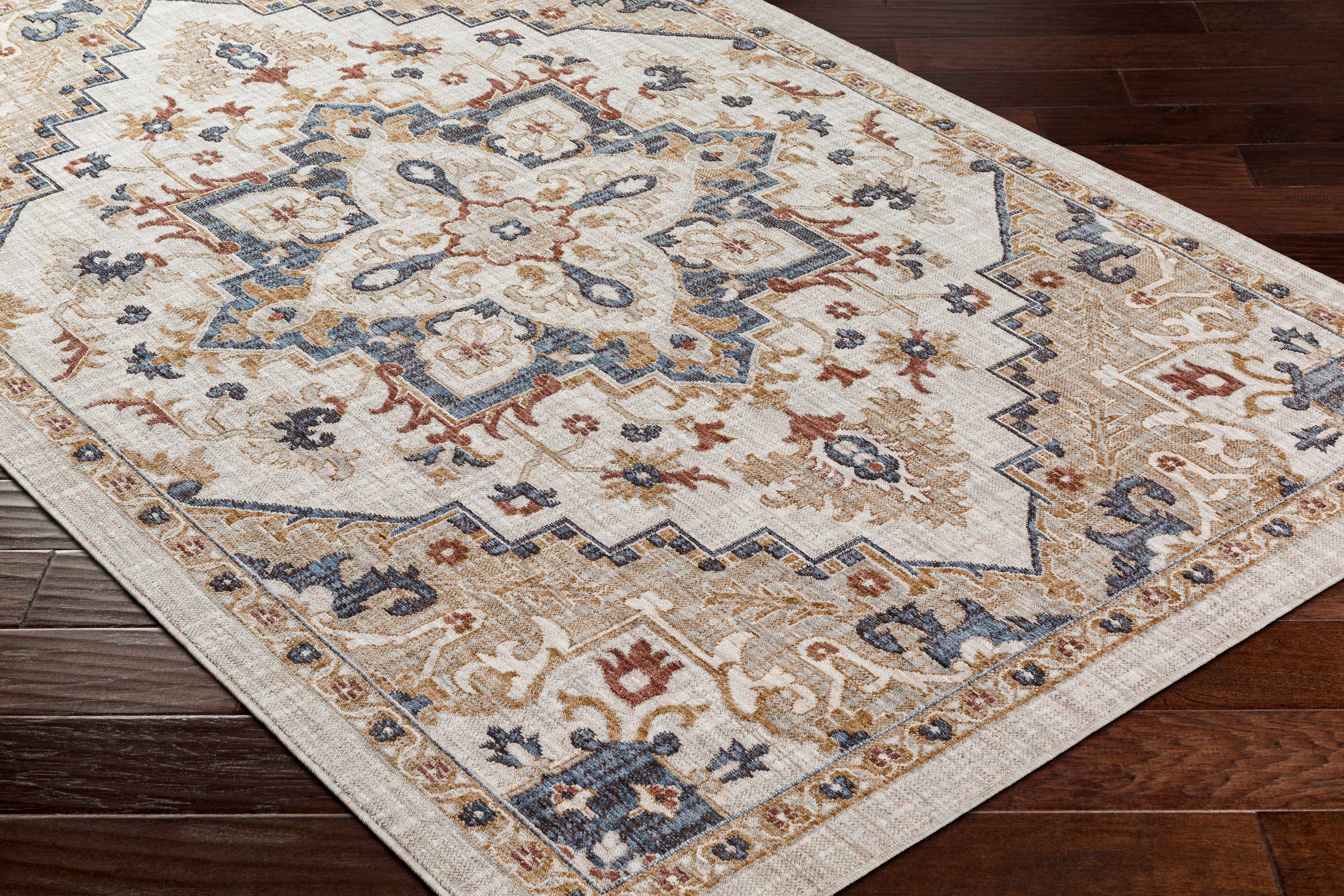 Lewa Cream Area Rug - Clearance - Image 3