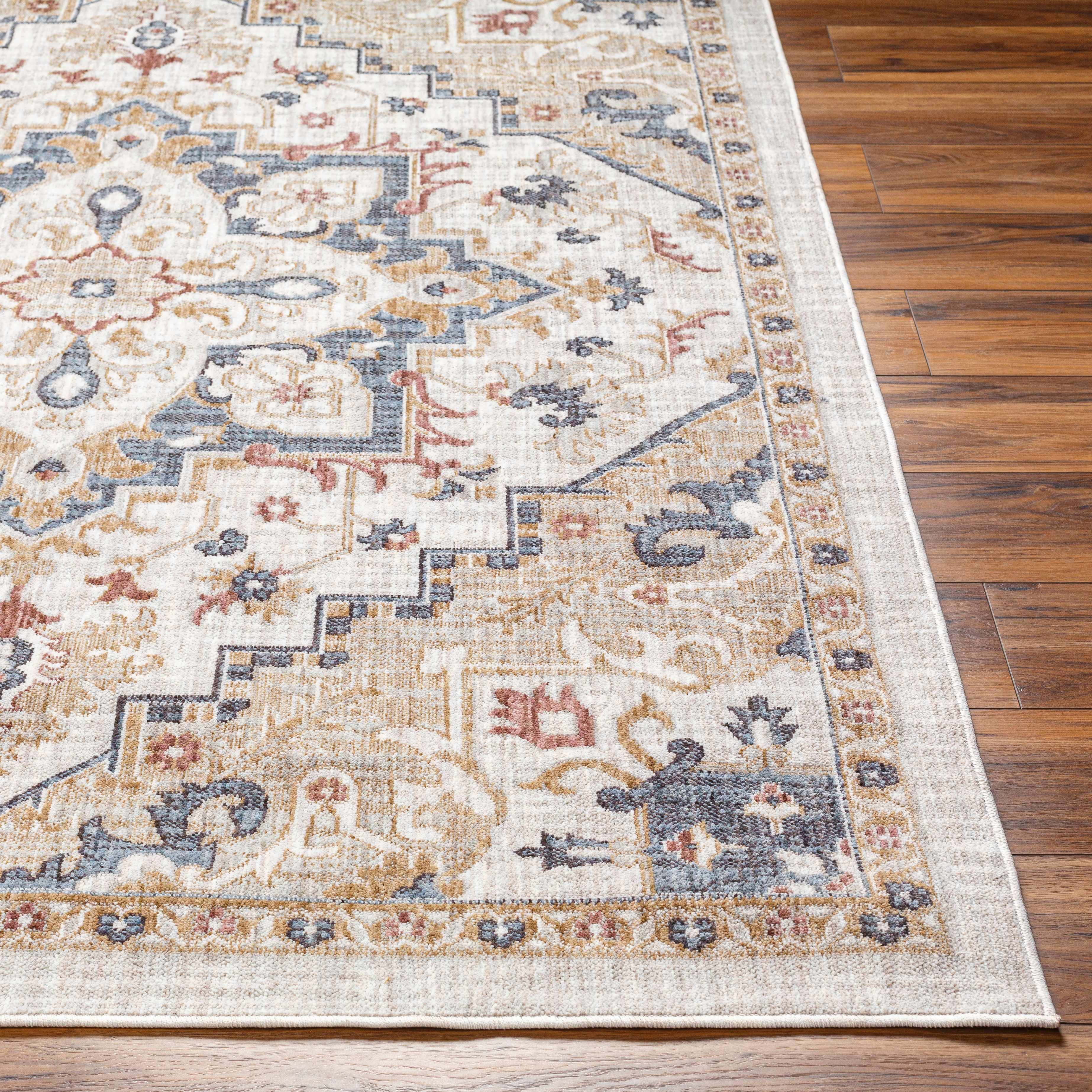 Lewa Cream Area Rug - Clearance - Image 5
