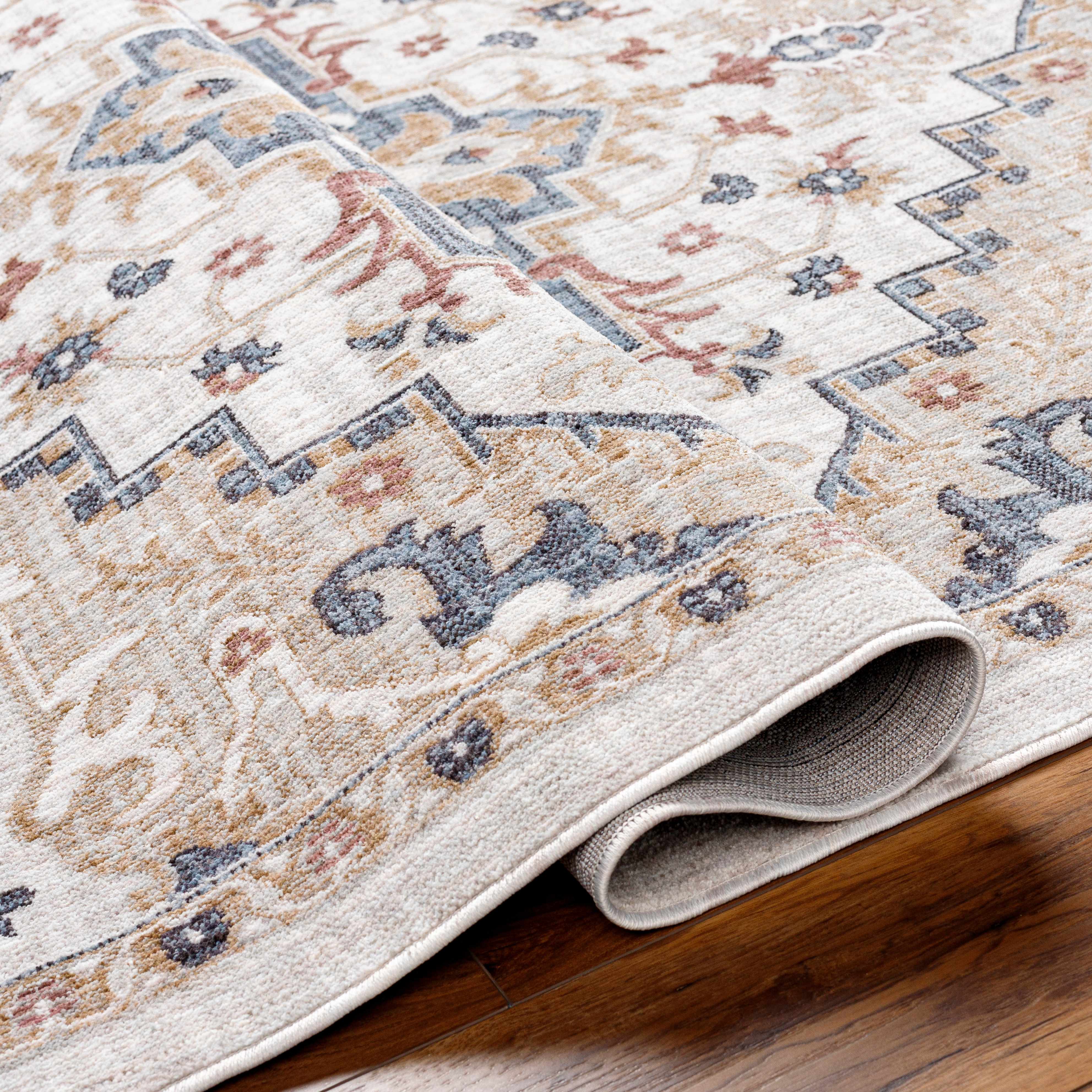 Lewa Cream Area Rug - Clearance - Image 6