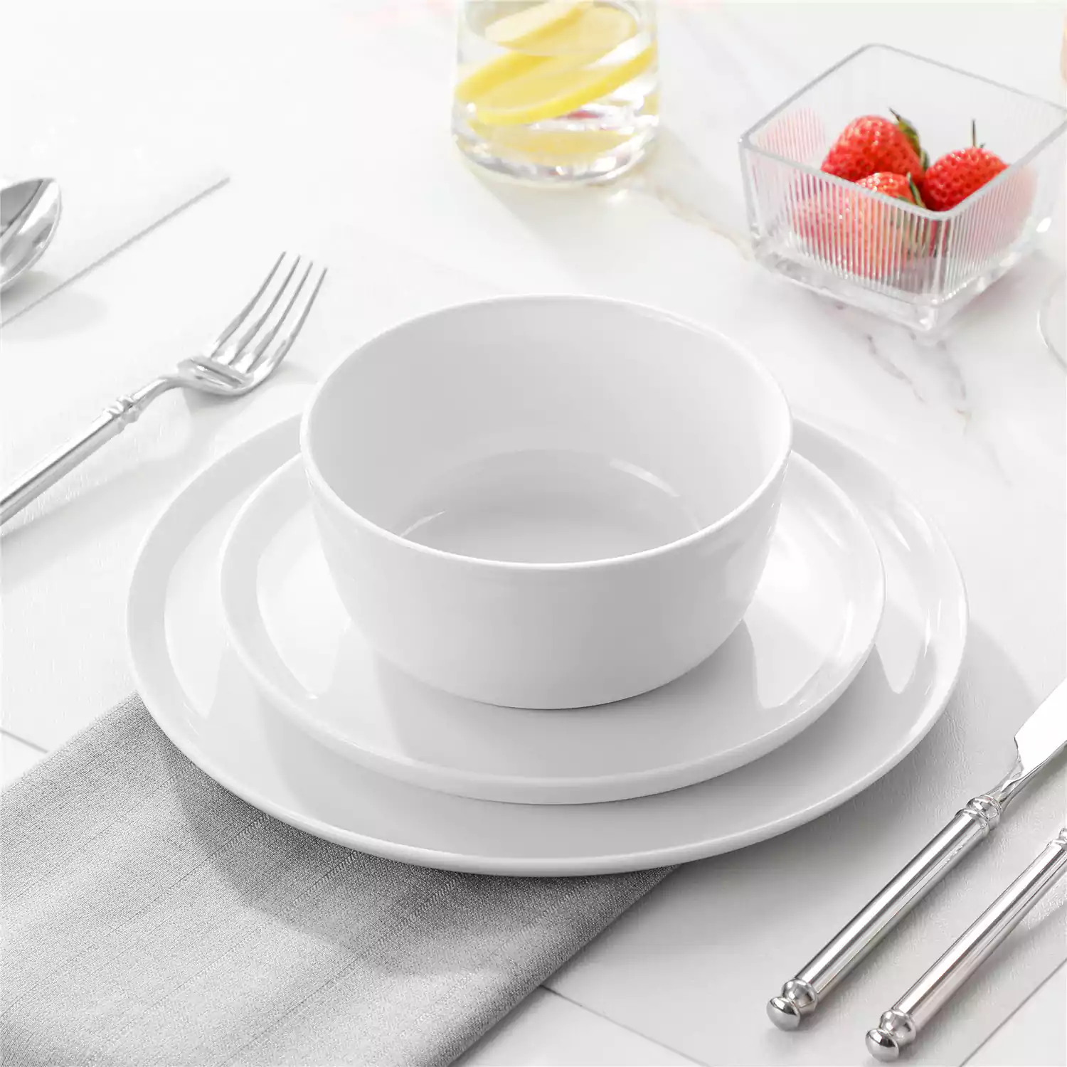 Lexi 12 Piece Dinnerware Set - Image 2