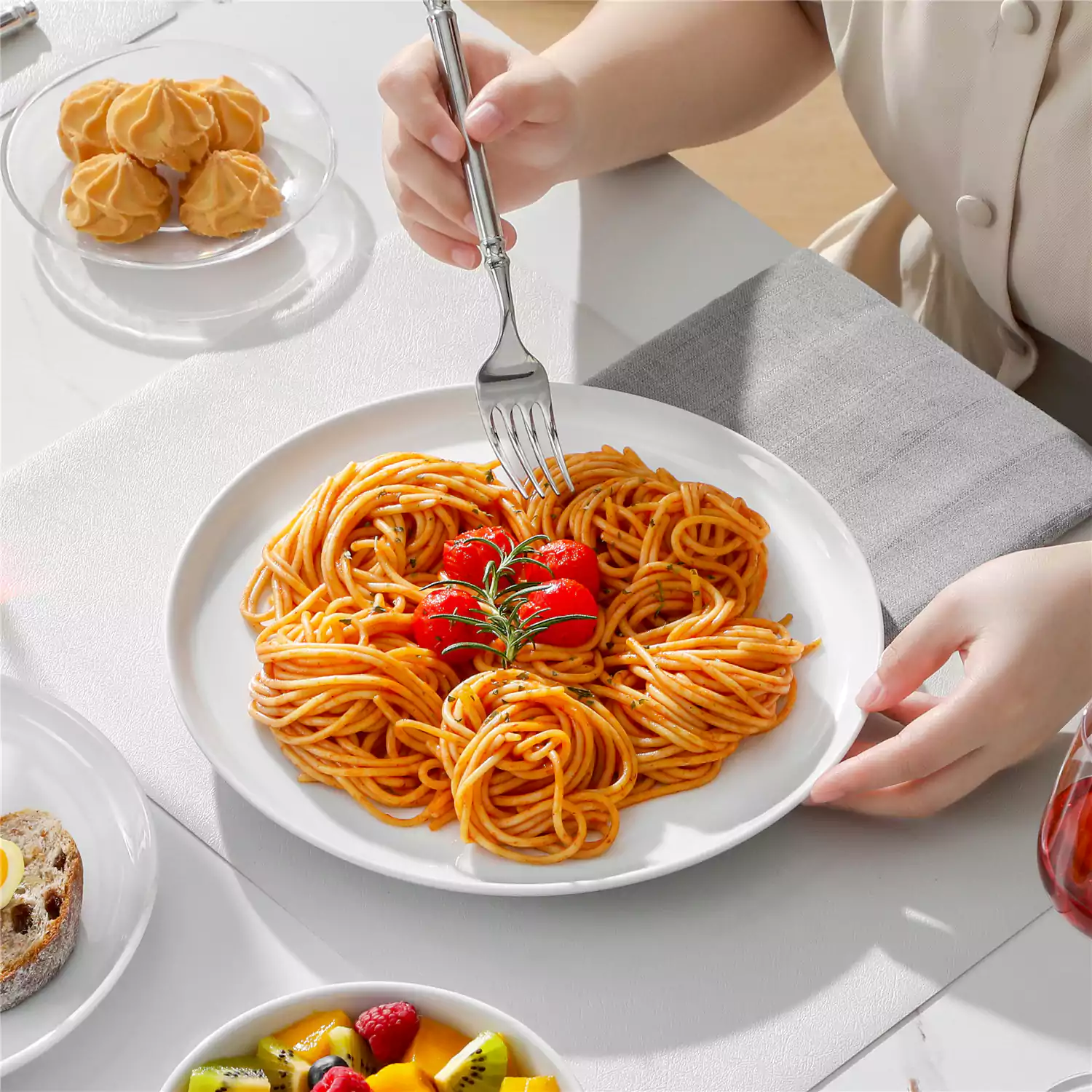 Lexi 12 Piece Dinnerware Set - Image 3