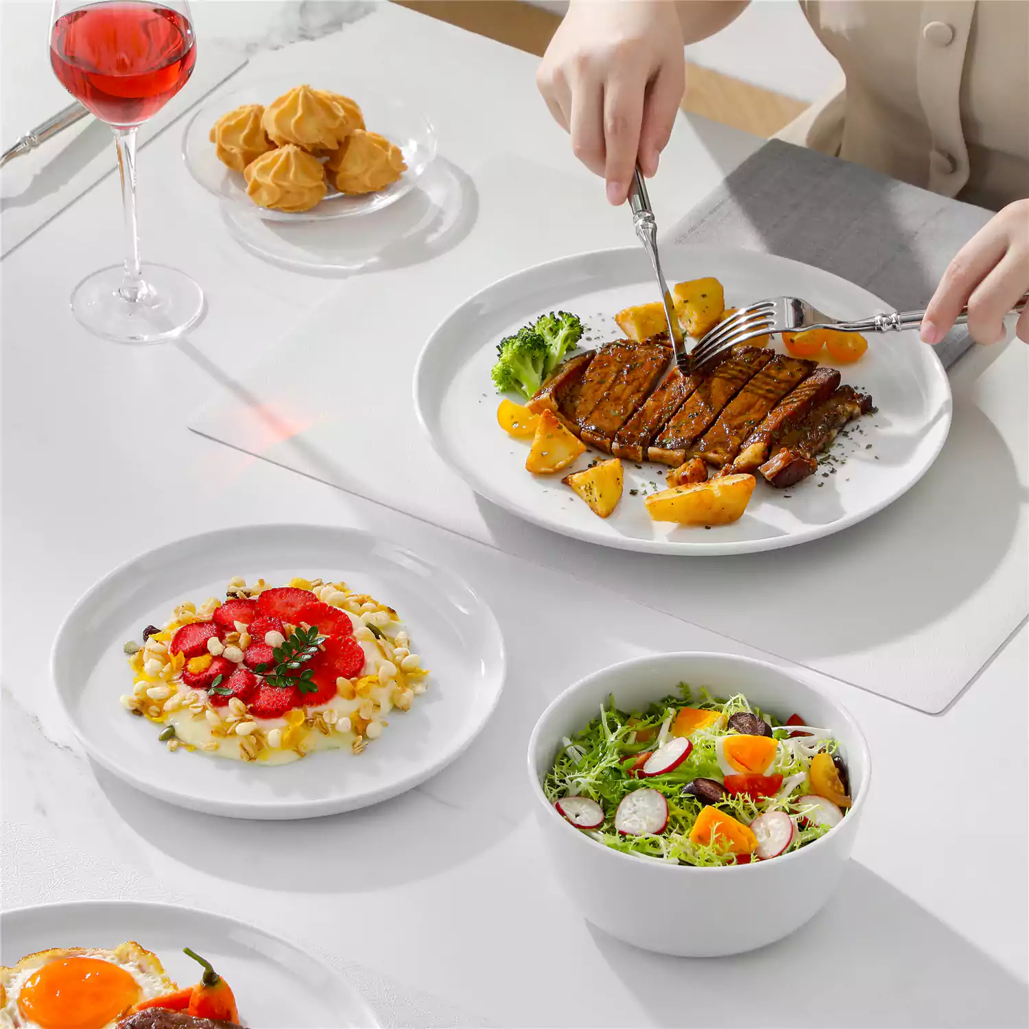 Lexi 12 Piece Dinnerware Set - Image 4