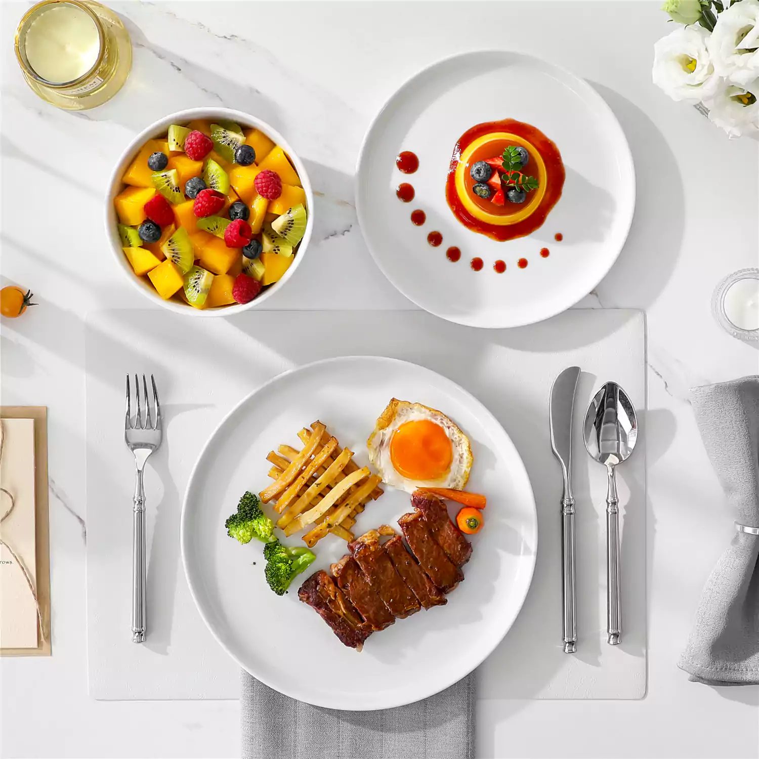 Lexi 12 Piece Dinnerware Set - Image 5