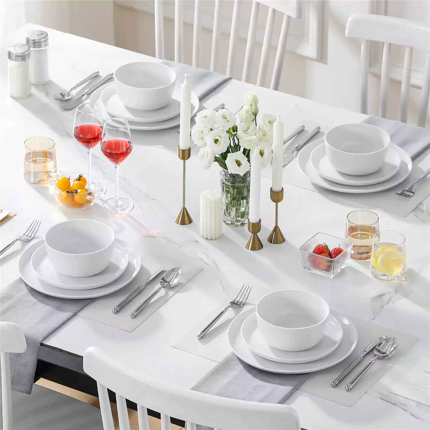 Lexi 12 Piece Dinnerware Set - Image 6