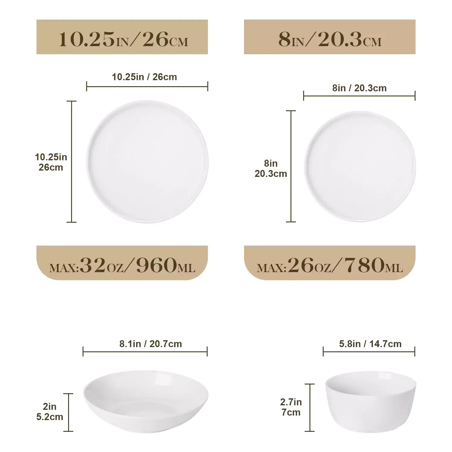 Lexi 16 Piece Dinnerware Set - Image 18