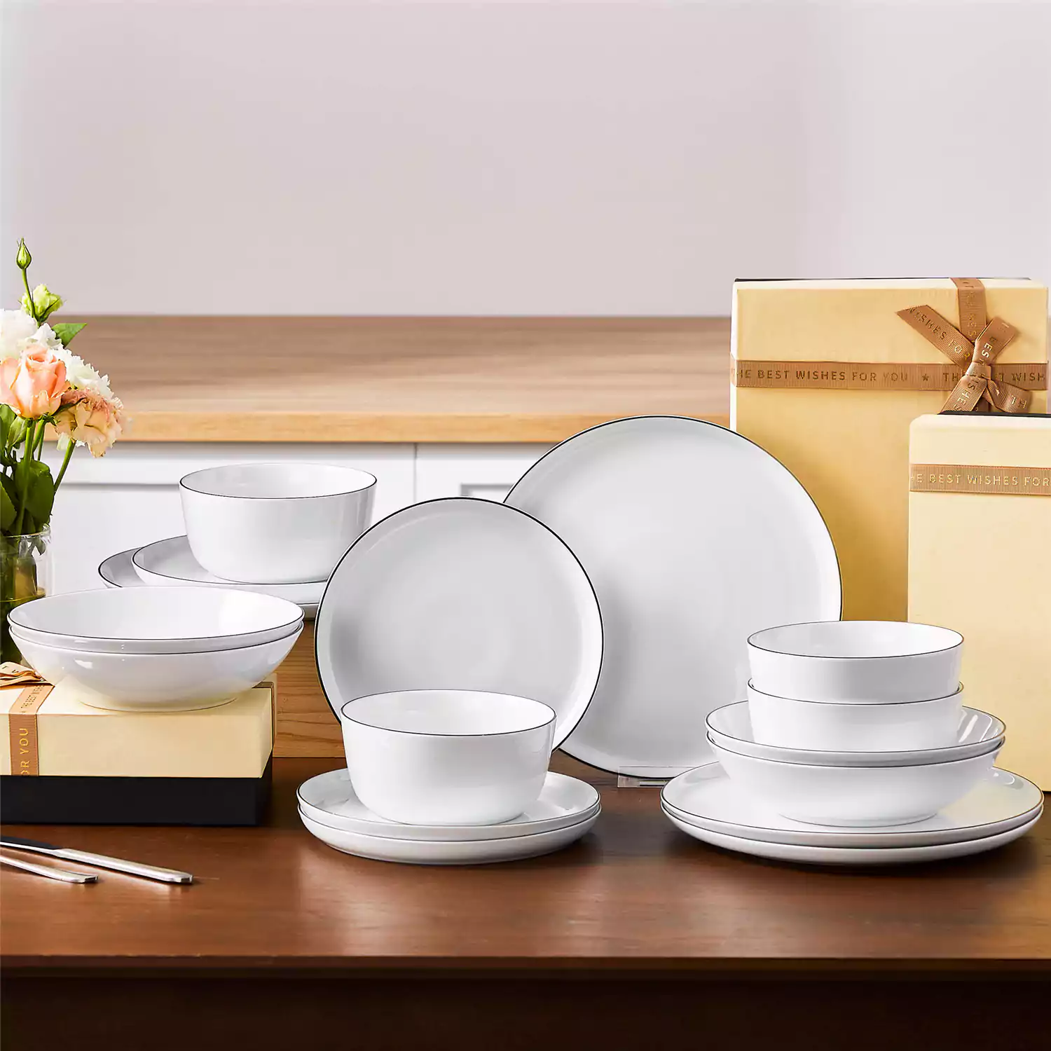 Lexi 16 Piece Dinnerware Set - Image 22
