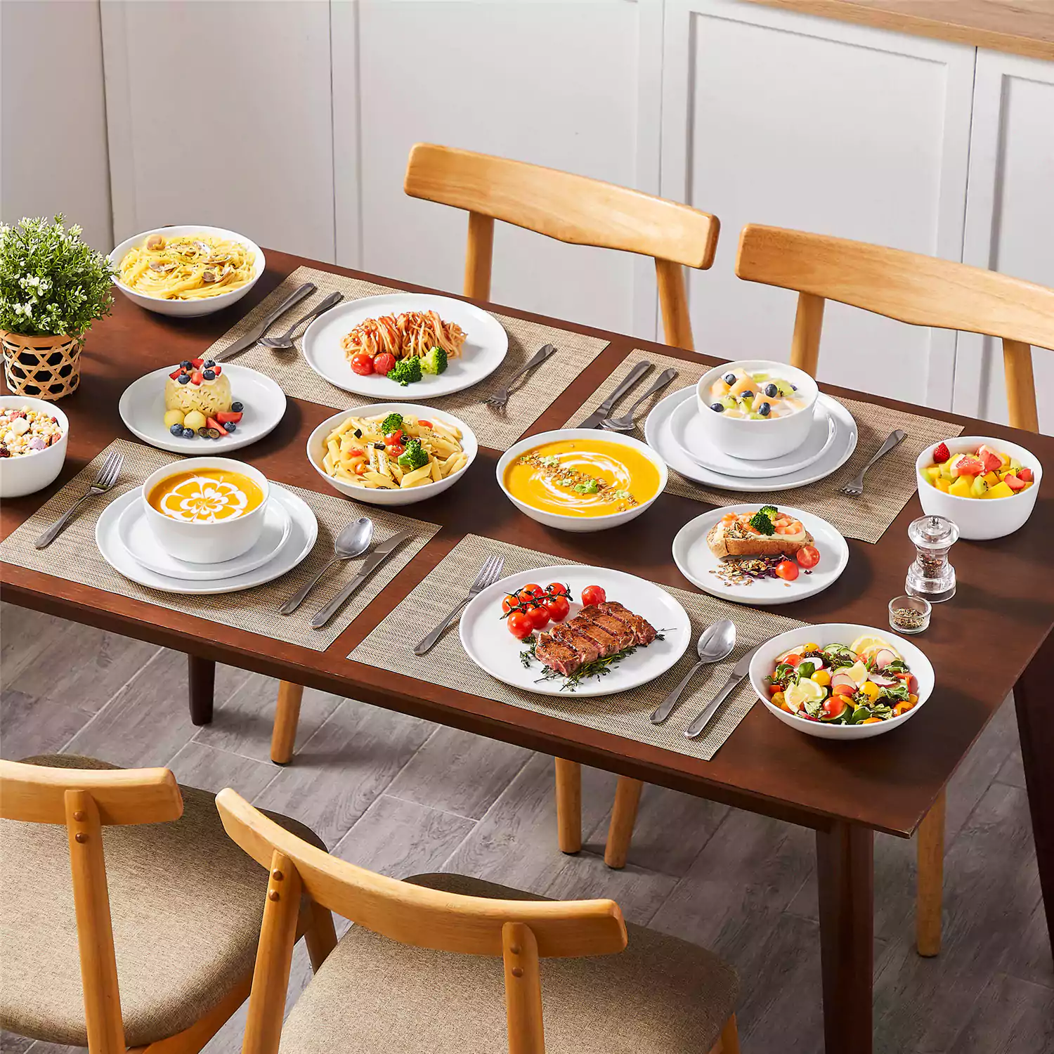 Lexi 16 Piece Dinnerware Set - Image 7