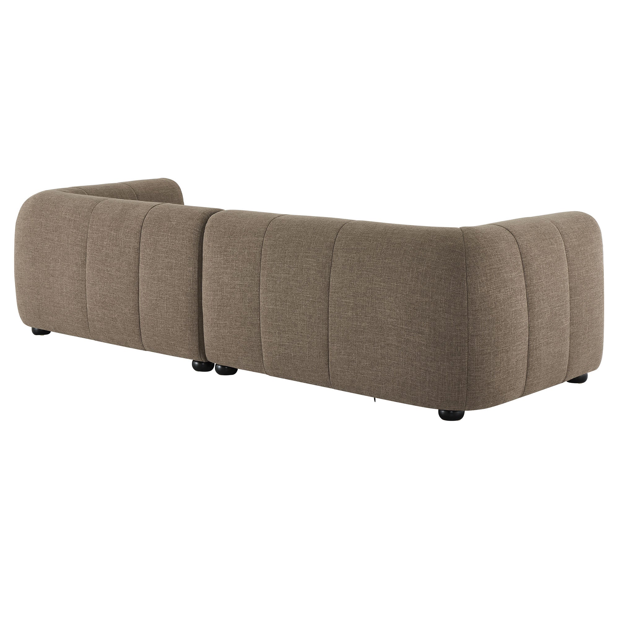Liana Right-Facing Upholstered Fabric Modular Sofa with Chaise by Modway - Image 12