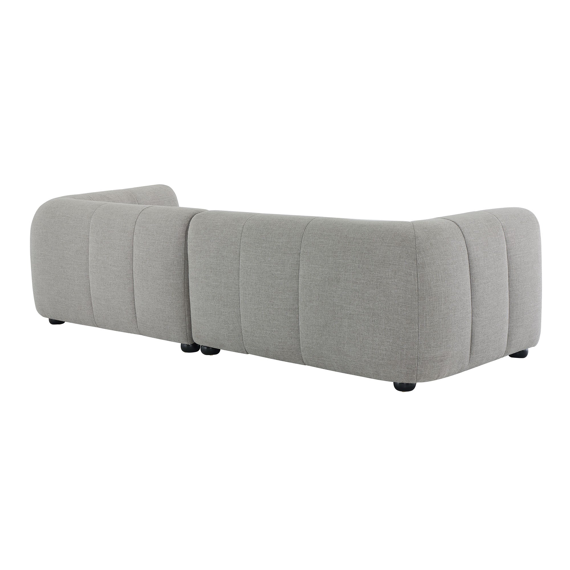 Liana Right-Facing Upholstered Fabric Modular Sofa with Chaise by Modway - Image 5