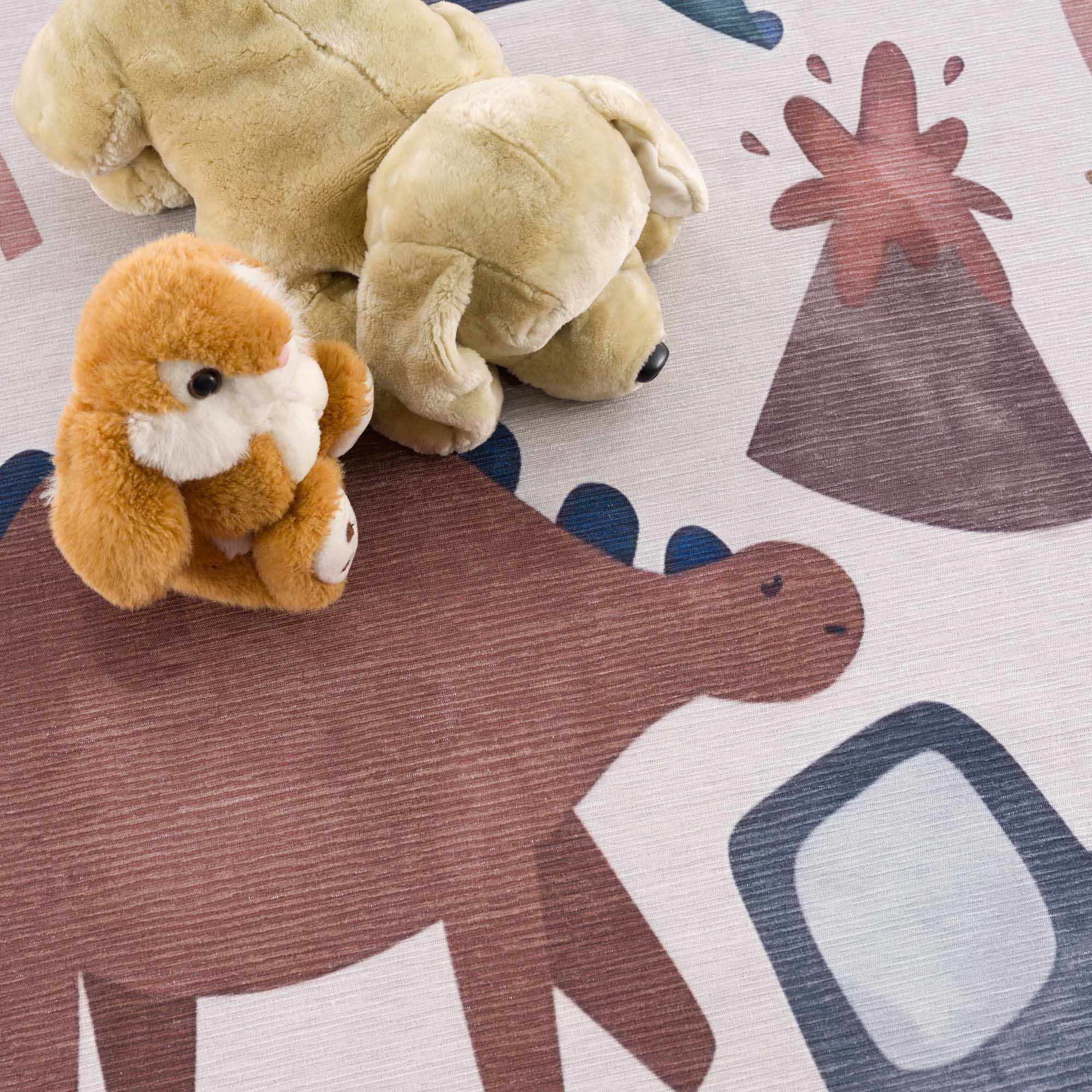 Libra Rainbow  Kids Washable Area Rug - Clearance - Image 9