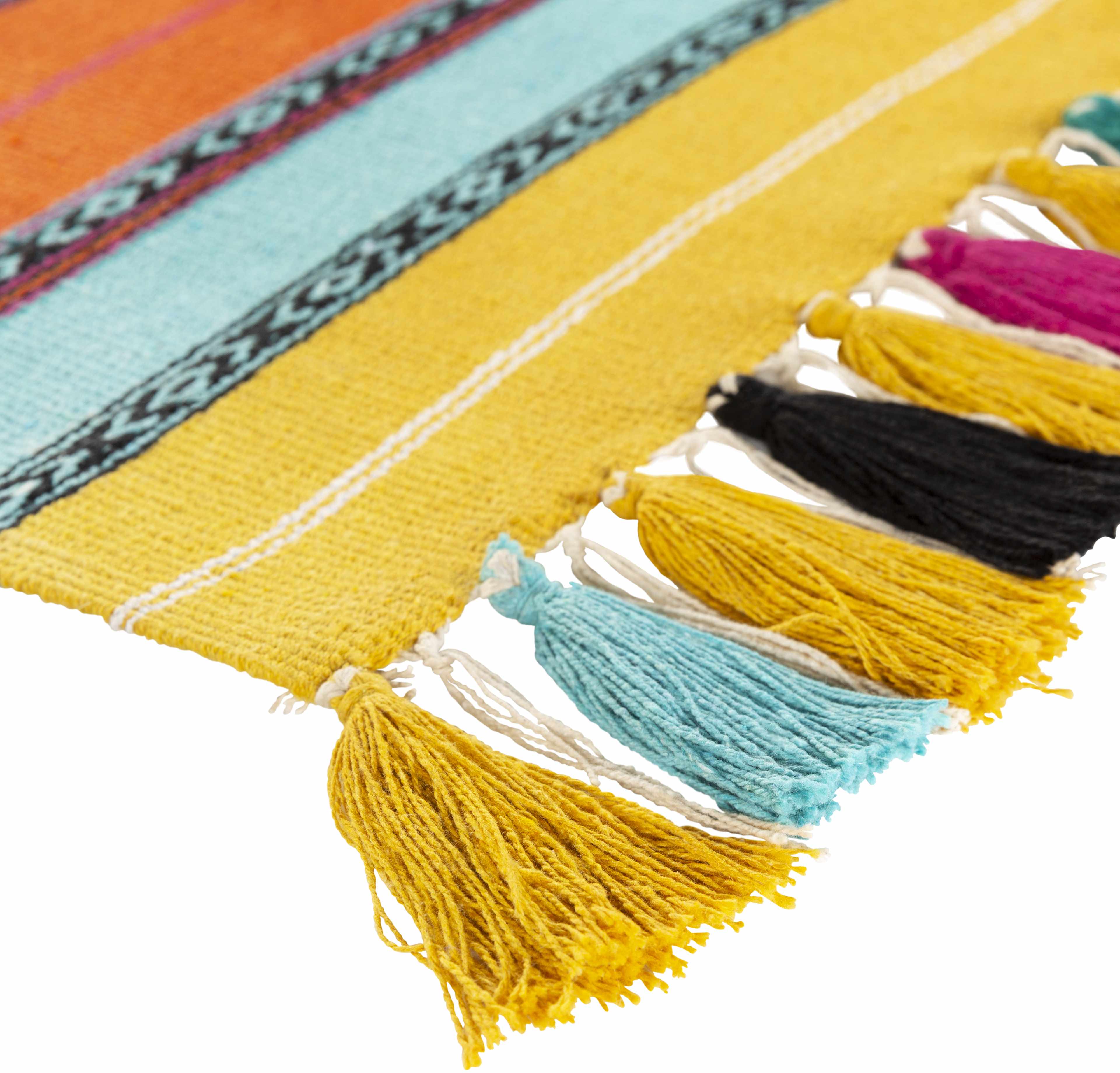 Ligaya Colorful Striped Bohemian Wall Hanging - Image 5