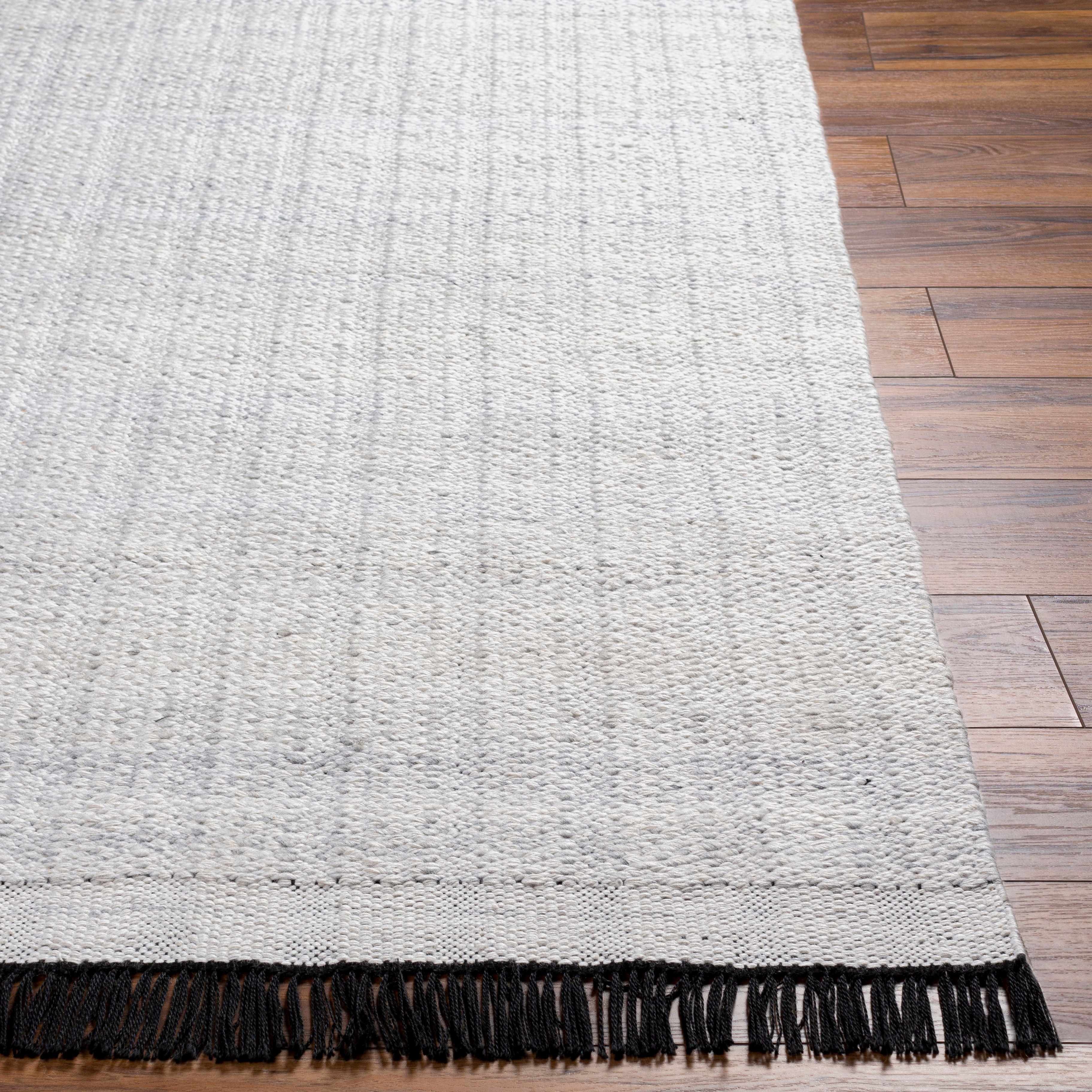 Light Gray Anane Area Rug - Clearance - Image 6