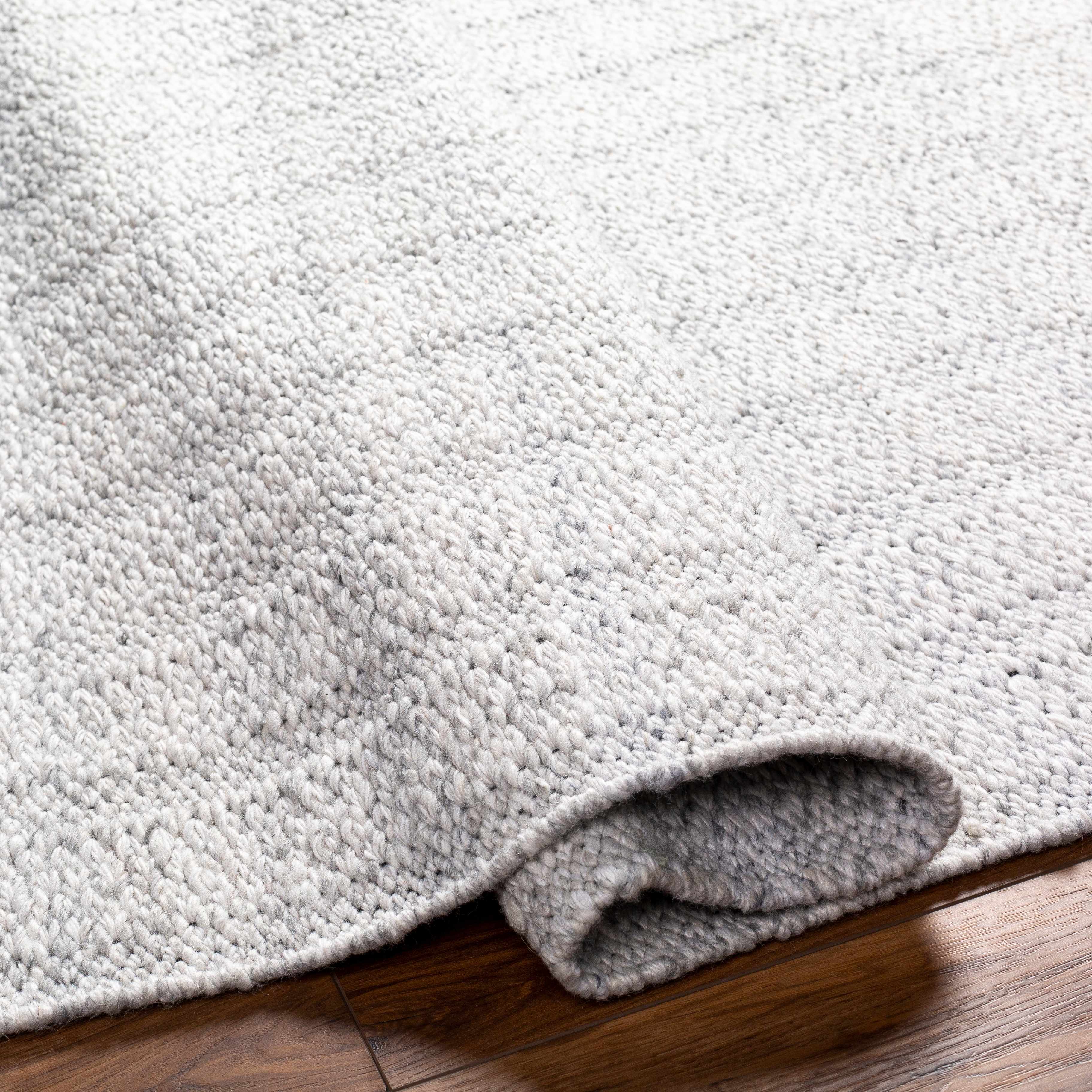 Light Gray Anane Area Rug - Clearance - Image 7