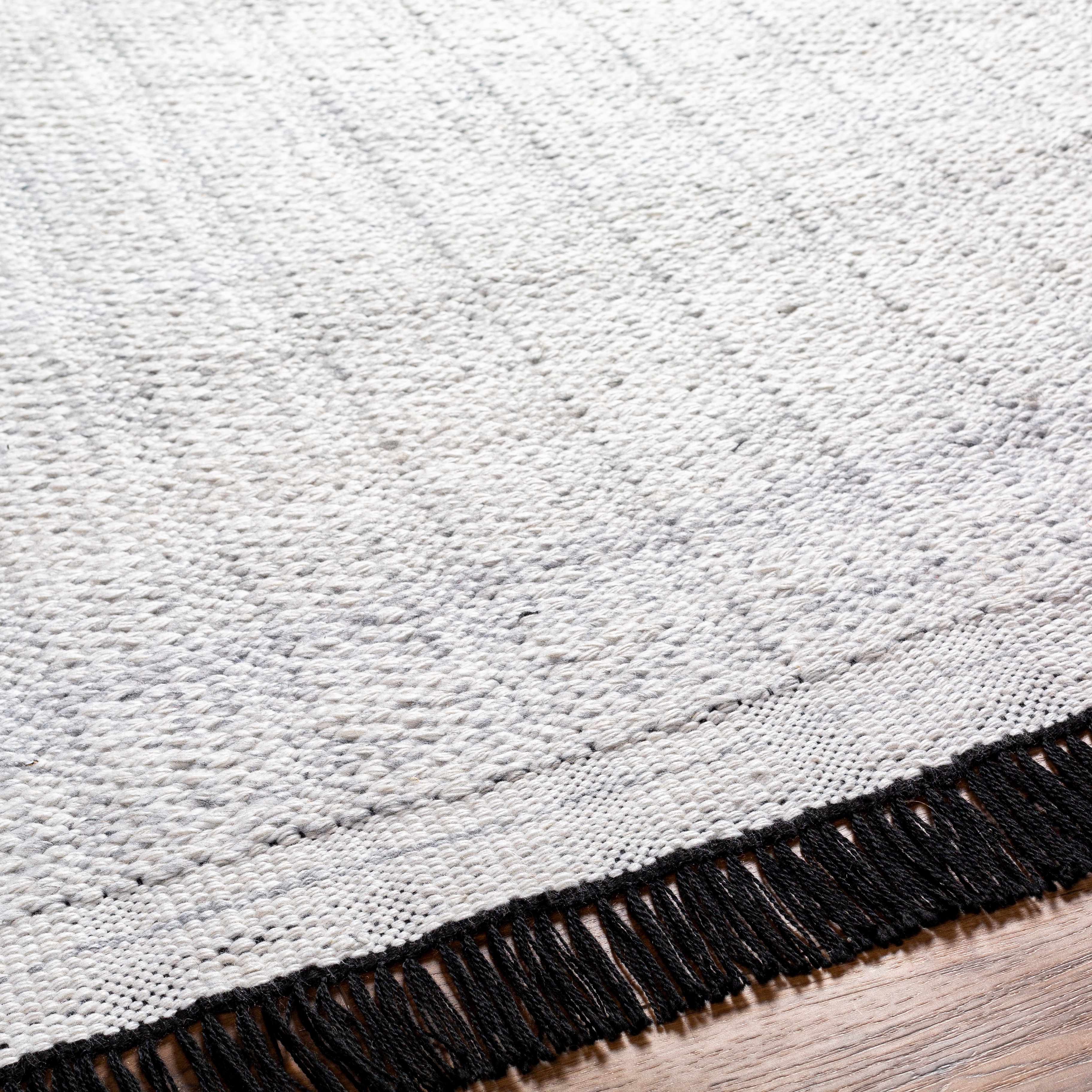 Light Gray Anane Area Rug - Clearance - Image 8