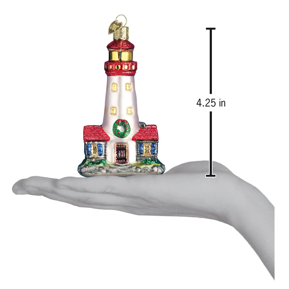 Lighthouse Ornament by Old World Christmas - Image 4