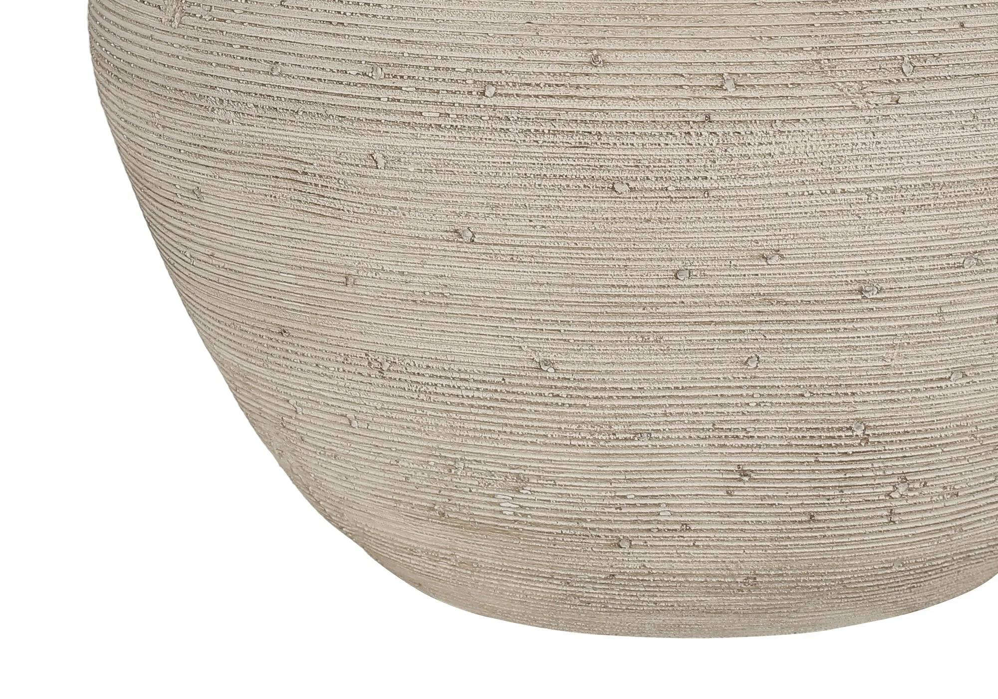 Lighting, 25'h, Table Lamp, Cream Concrete, Beige Shade, Contemporary - Image 7