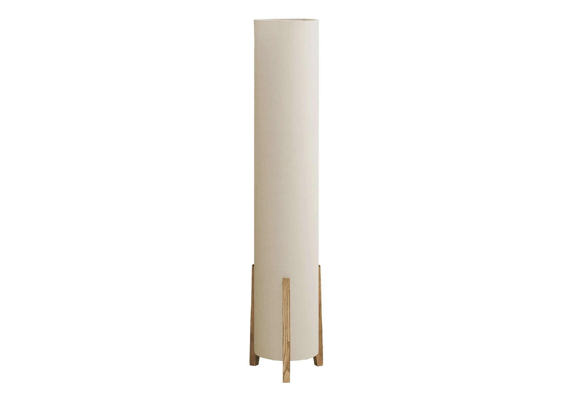 Lighting, Floor Lamp, Wood Look, Contemporary - Brown - Image 2