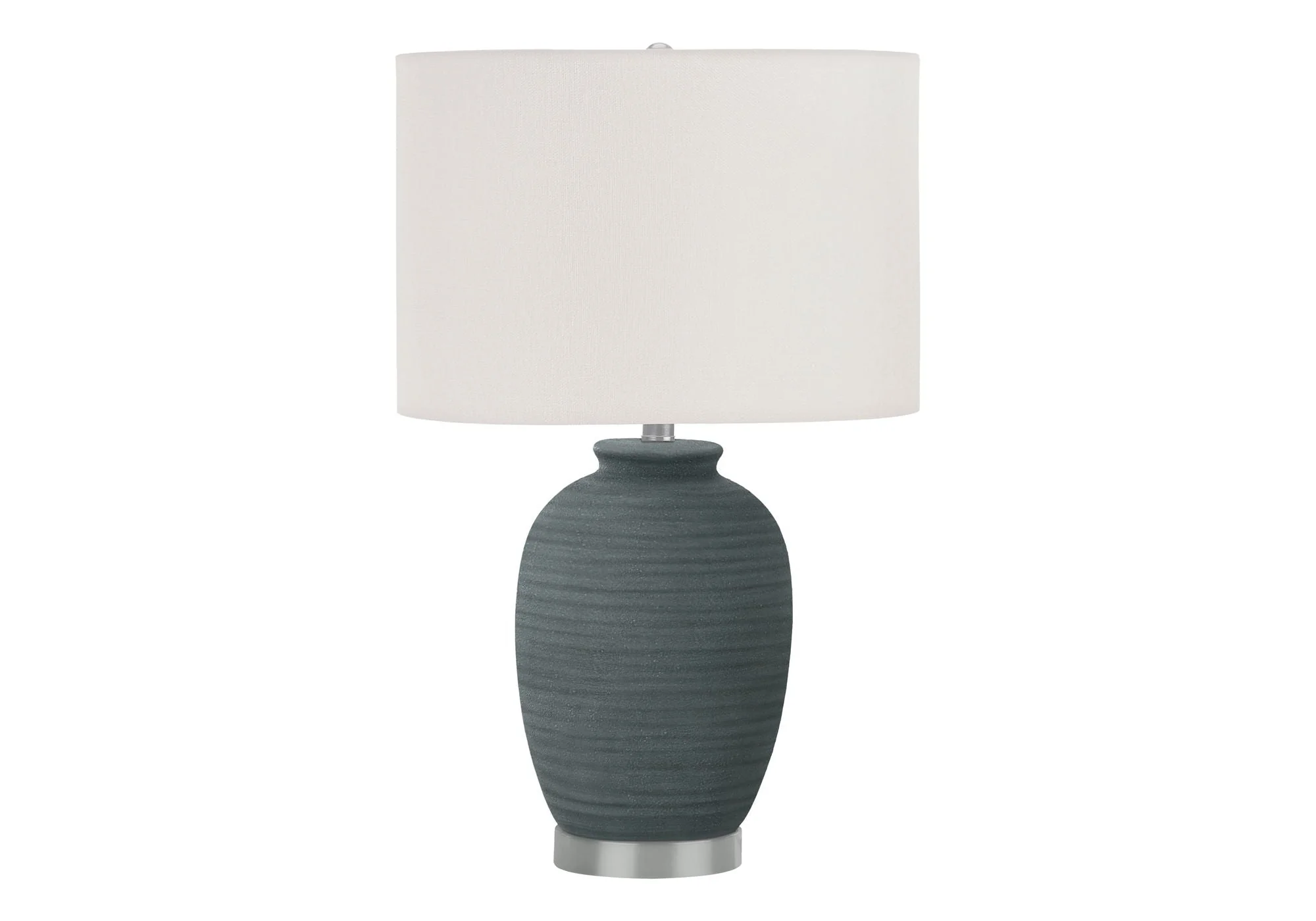 Lighting, Table Lamp, Ceramic, Contemporary - Blue - Image 4