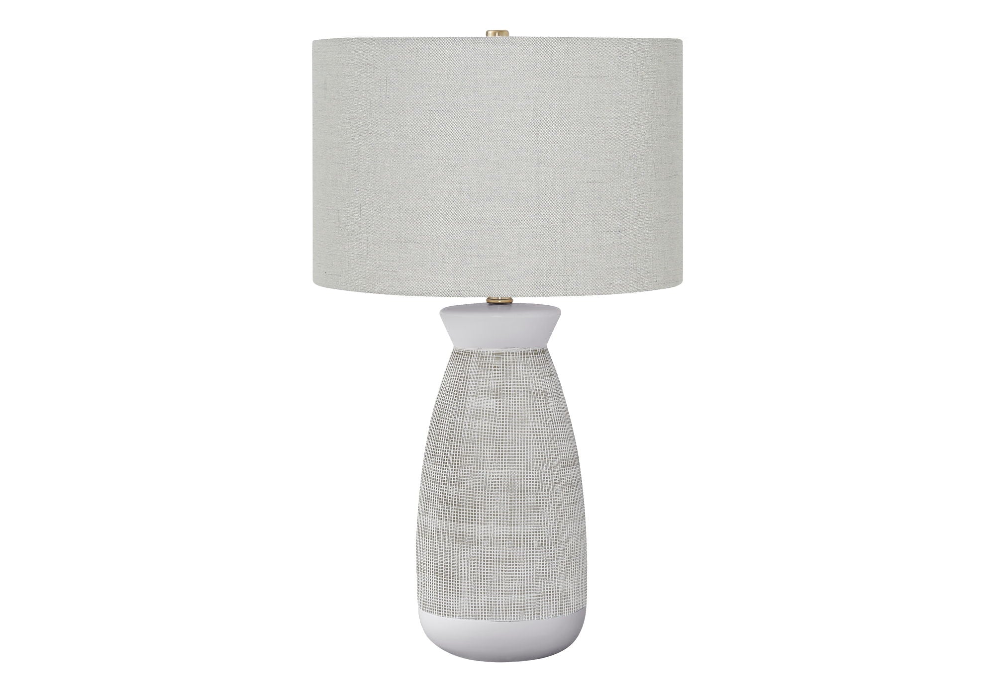 Lighting, Table Lamp, Ceramic, Contemporary - Gray - Image 3