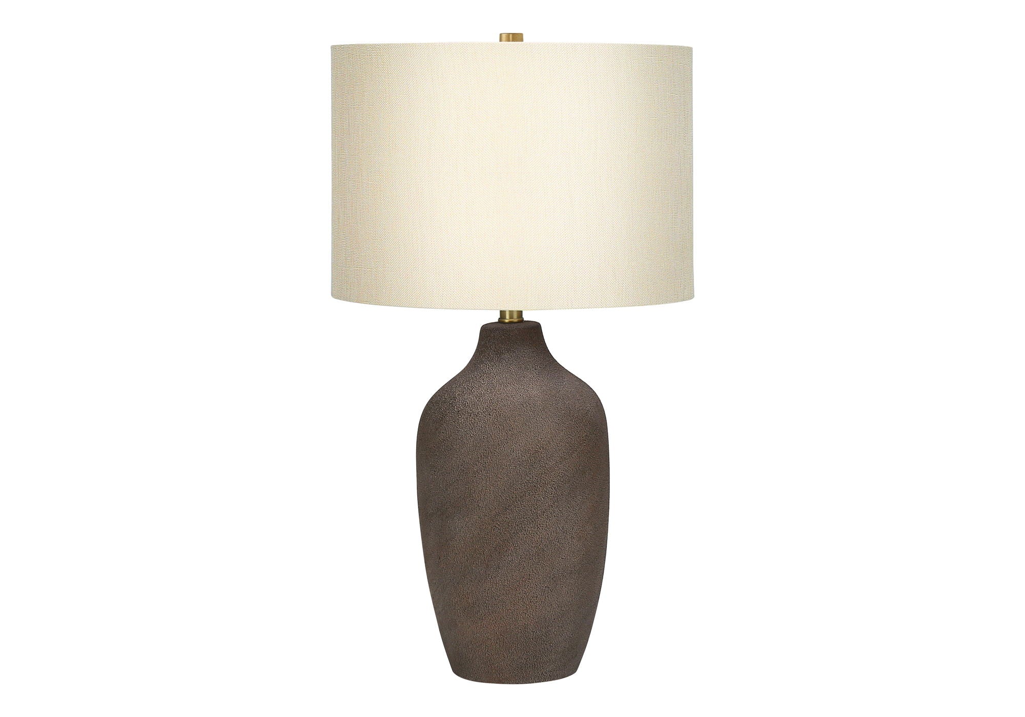 Lighting, Table Lamp, Ceramic, Resin, Contemporary - Gray - Image 4