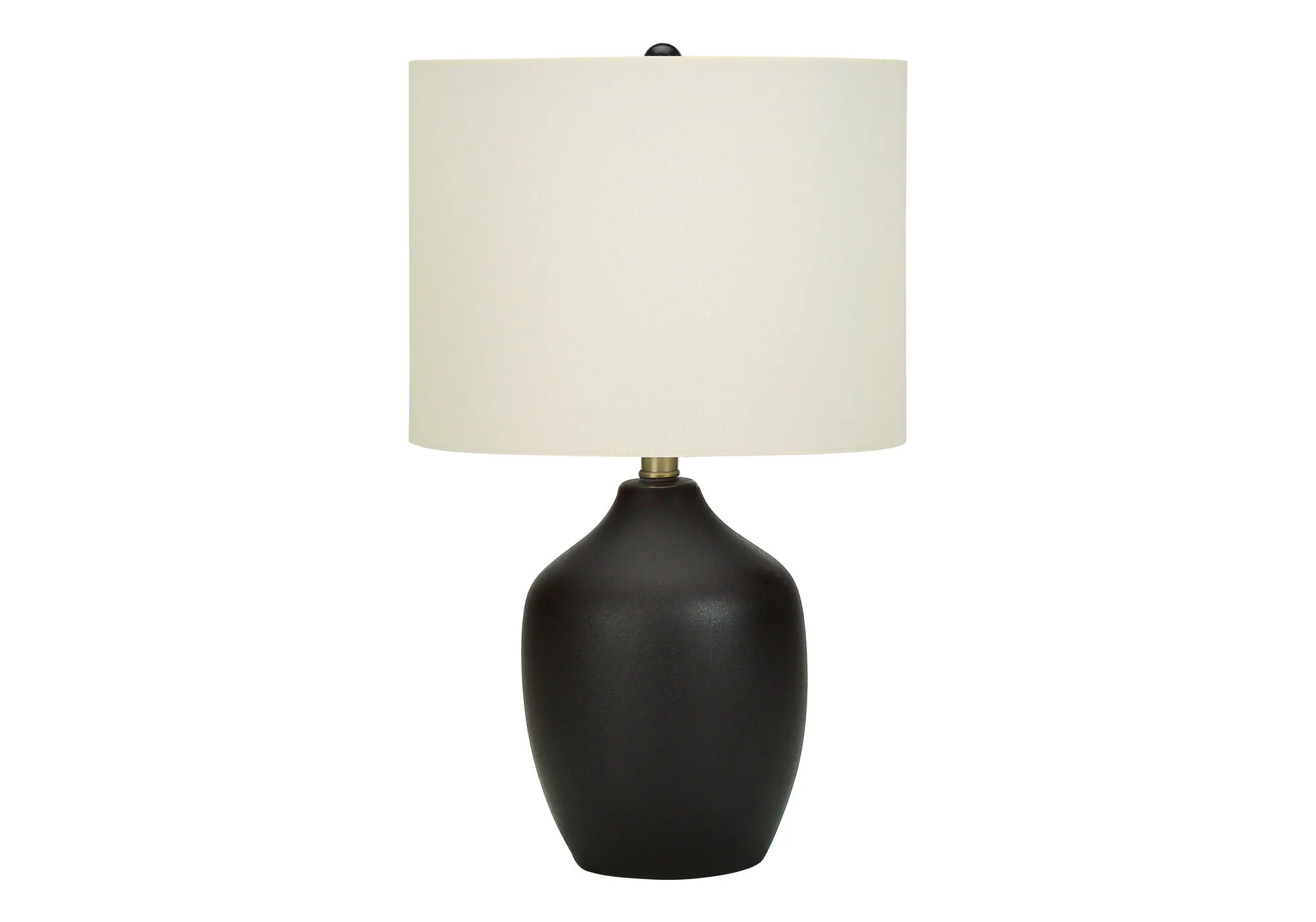 Lighting, Table Lamp, Ceramic, Transitional - Black / Cream - Image 4