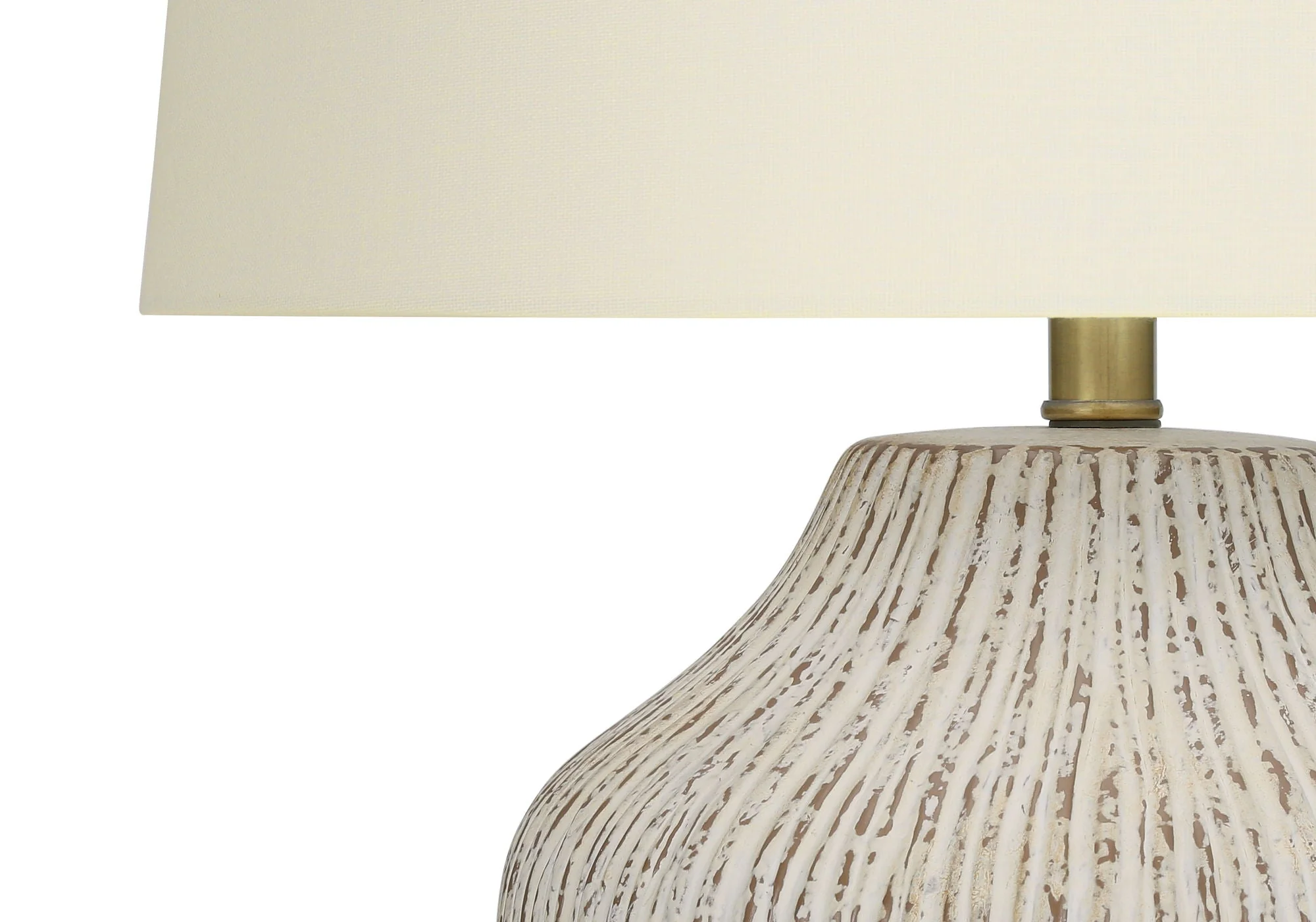 Lighting, Table Lamp, Ceramic, Transitional - Cream - Image 3