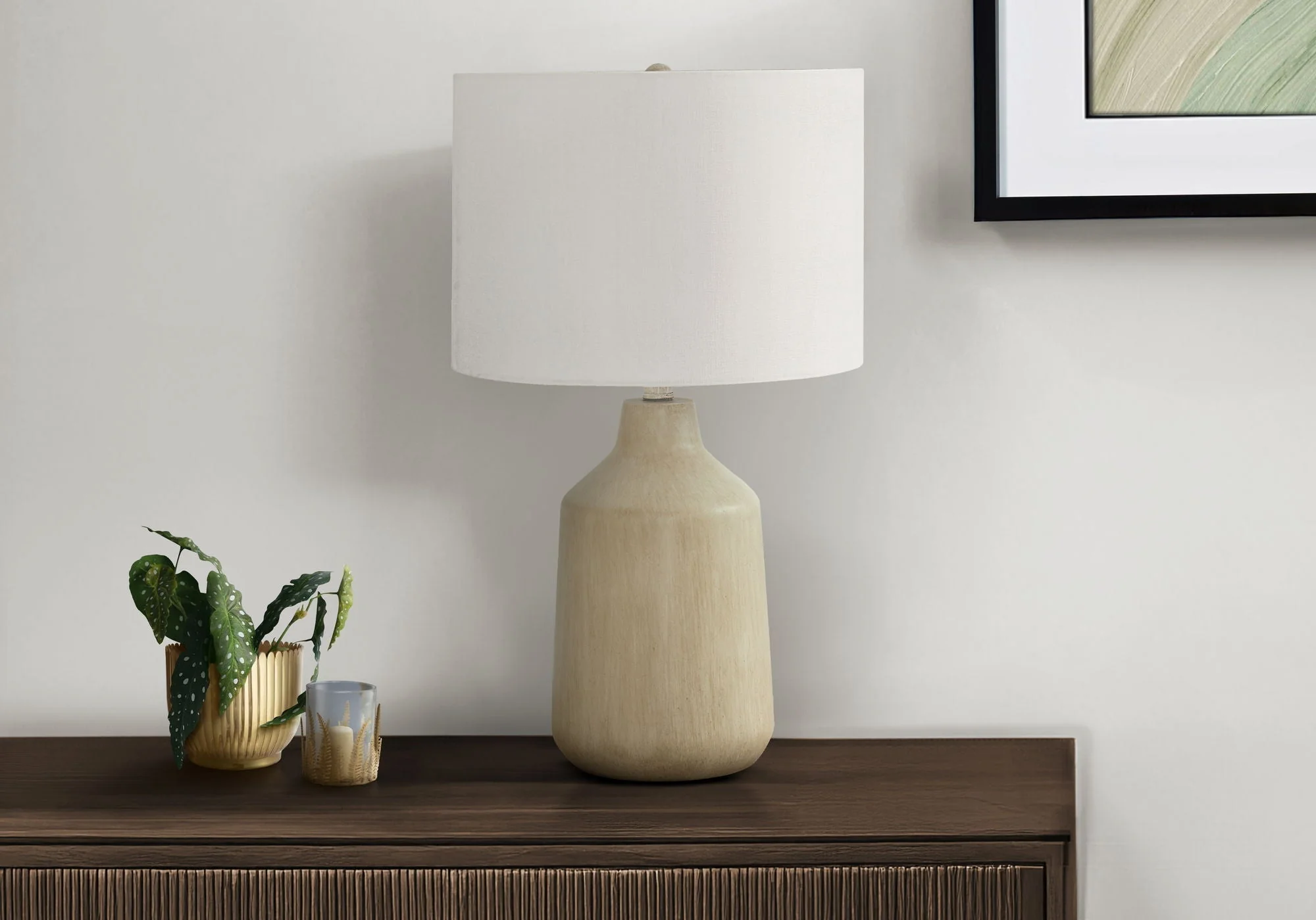 Lighting, Table Lamp, Concrete, Contemporary - Image 2