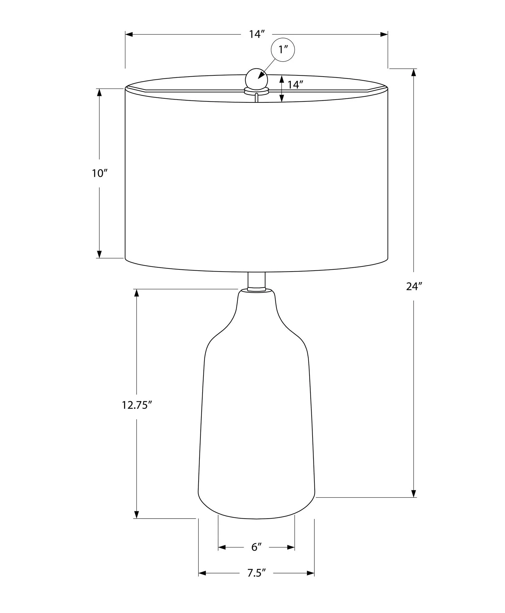 Lighting, Table Lamp, Concrete, Contemporary - Image 9