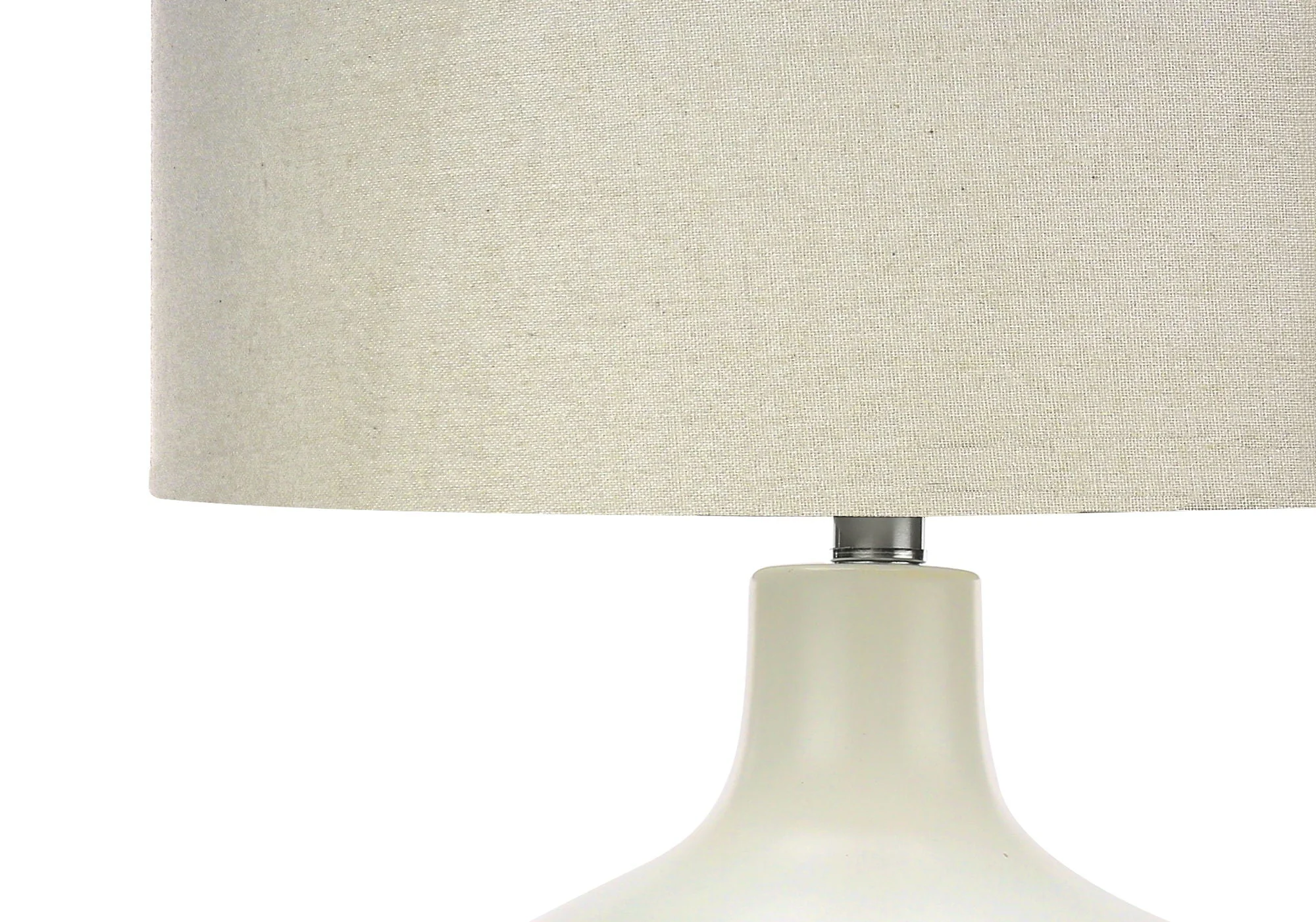 Lighting, Table Lamp, Contemporary - Cream - Image 4