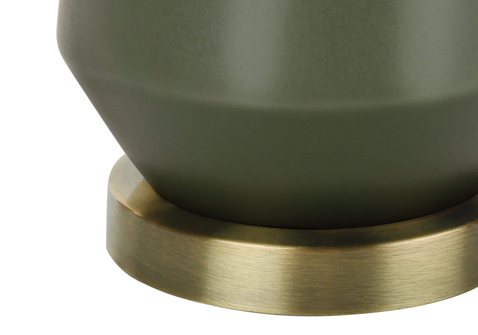 Lighting, Table Lamp, Green Ceramic, Contemporary - Green - Image 3