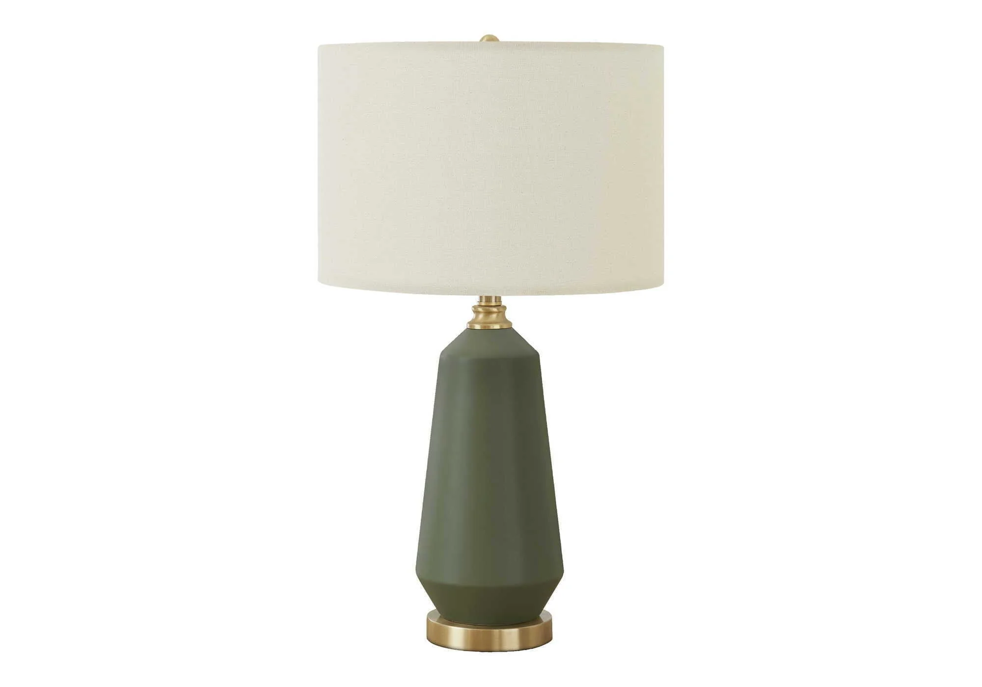 Lighting, Table Lamp, Green Ceramic, Contemporary - Green - Image 4
