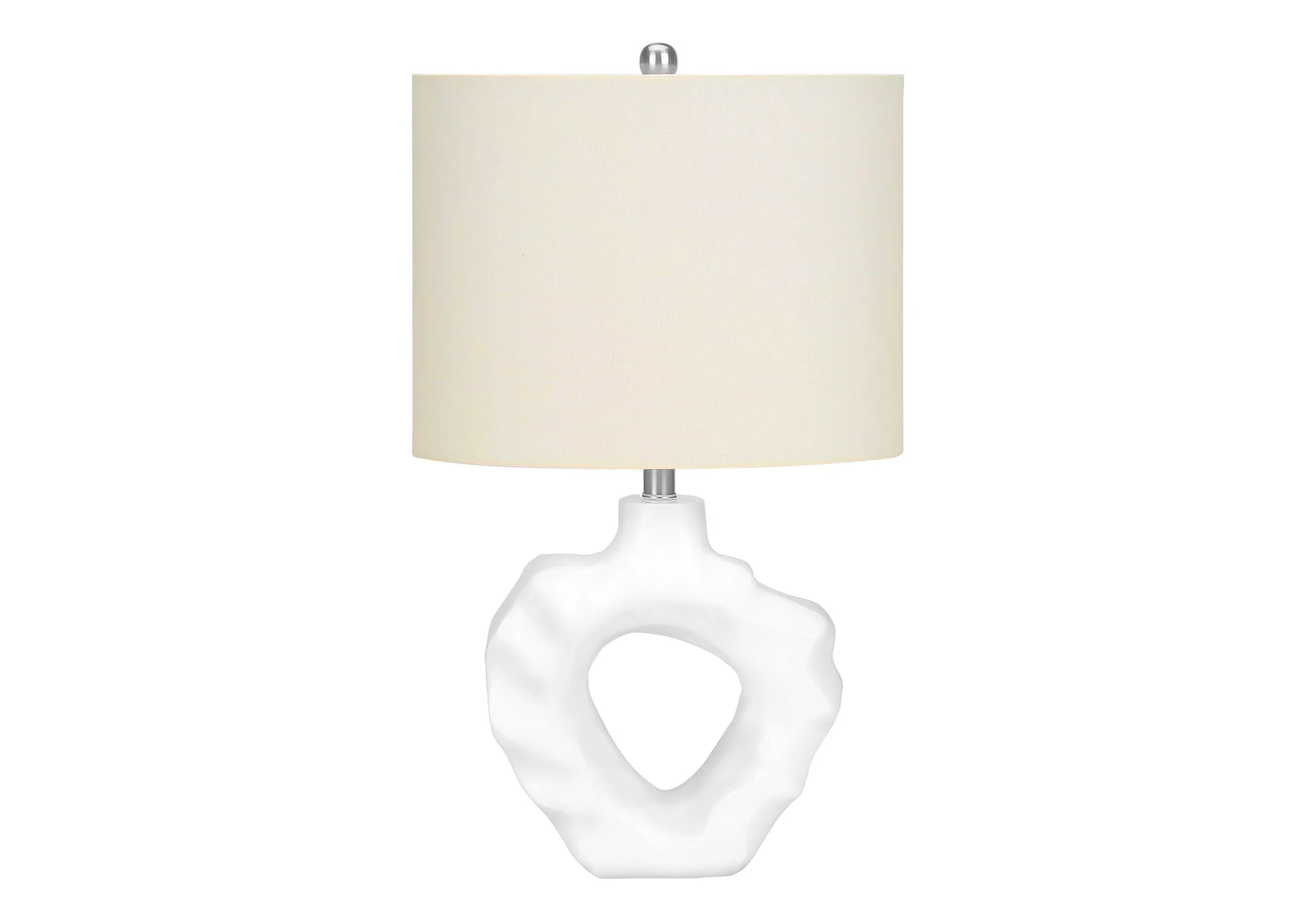 Lighting, Table Lamp, Modern - Cream - Image 2