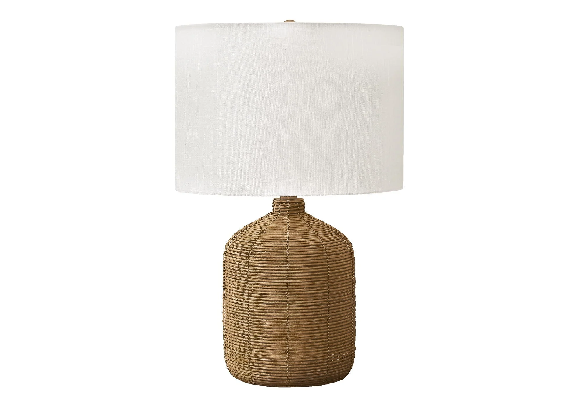 Lighting, Table Lamp, Rattan, Modern - Image 4