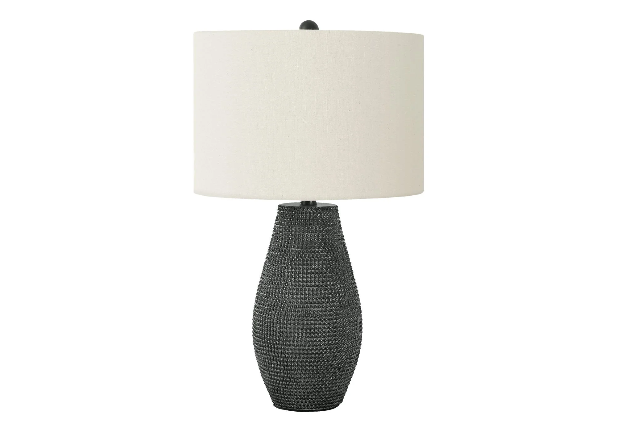 Lighting, Table Lamp, Resin, Contemporary - Black - Image 2