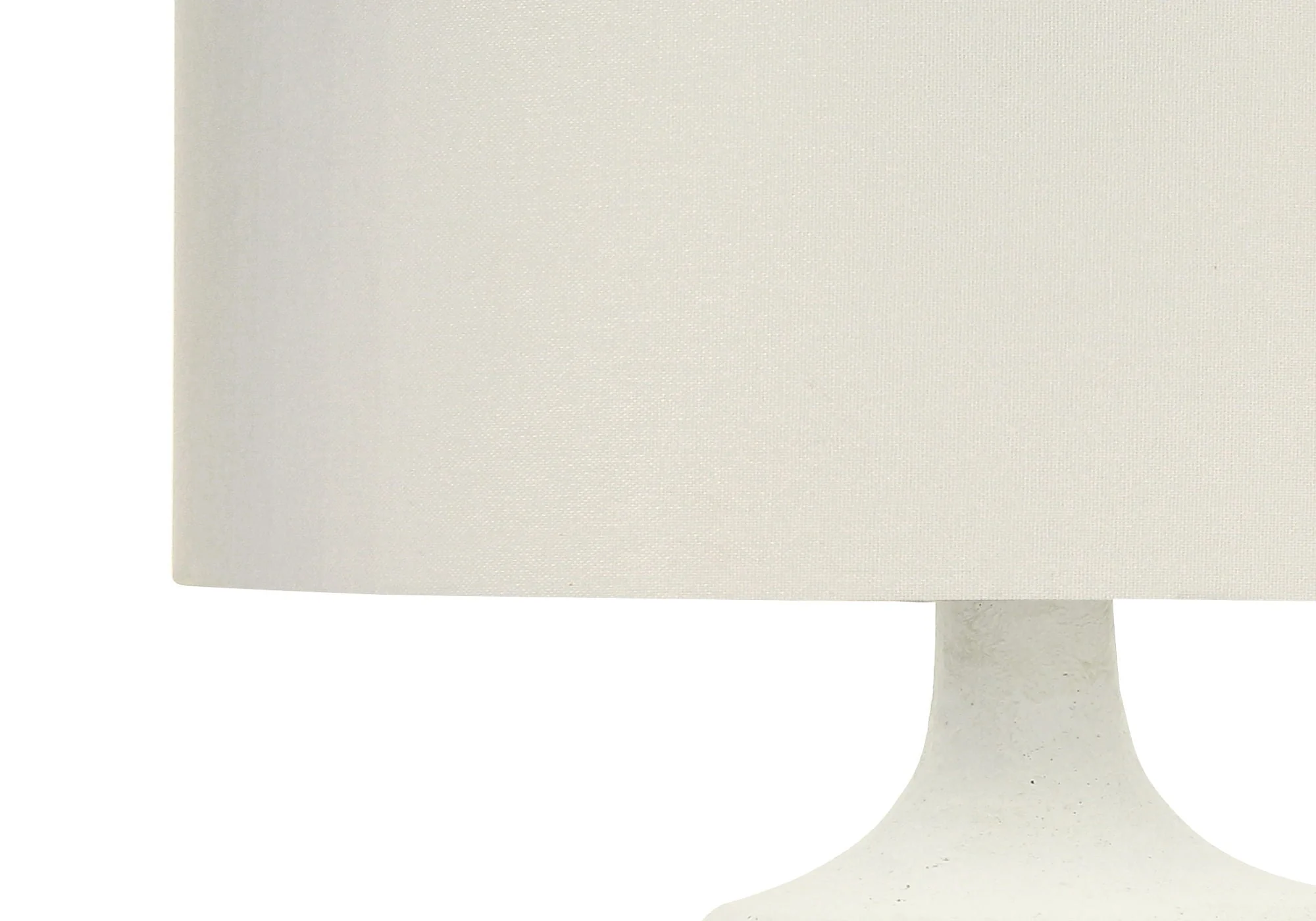 Lighting, Table Lamp, Resin, Contemporary - Cream - Image 3