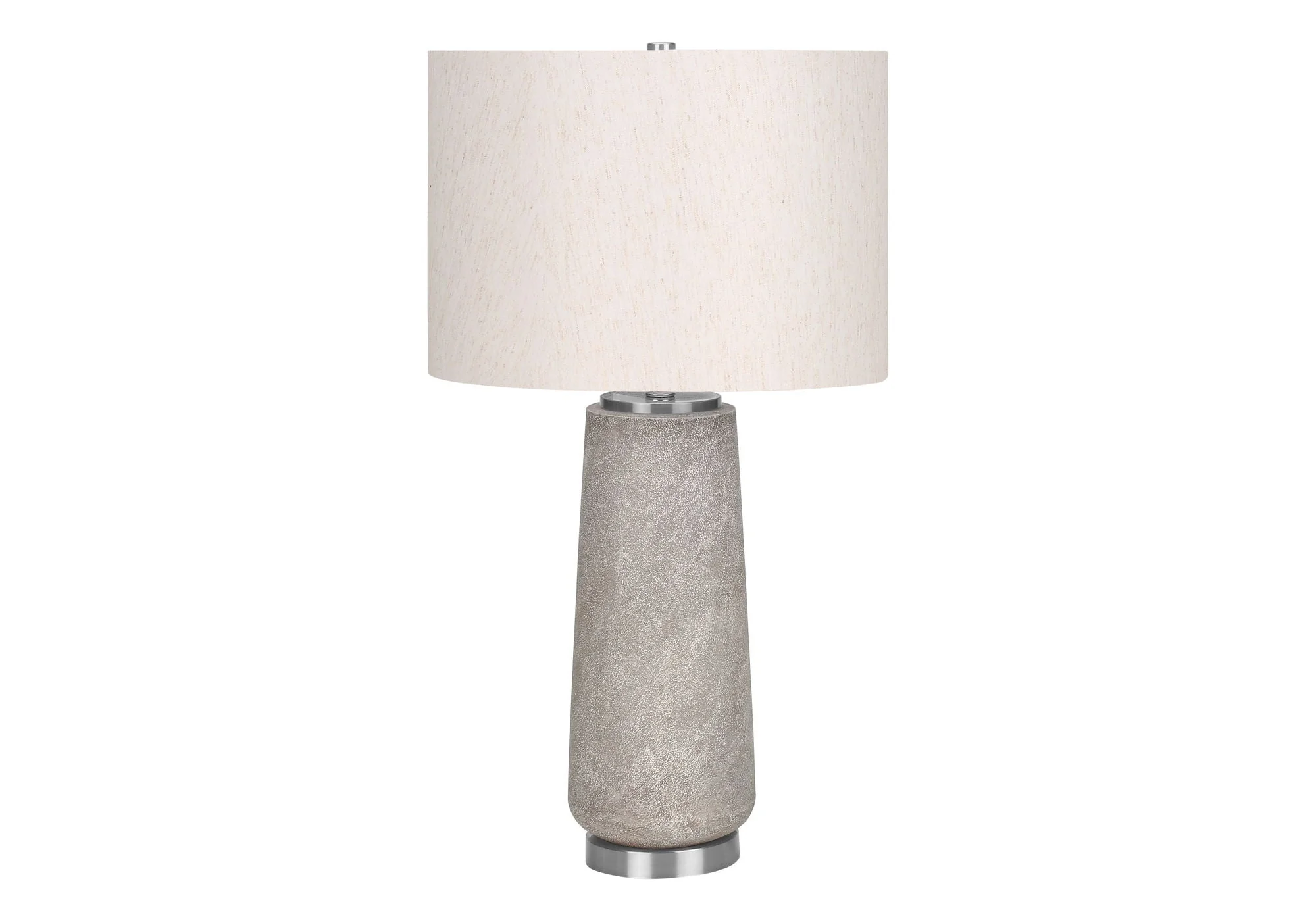 Lighting, Table Lamp, Resin, Modern - Gray - Image 2