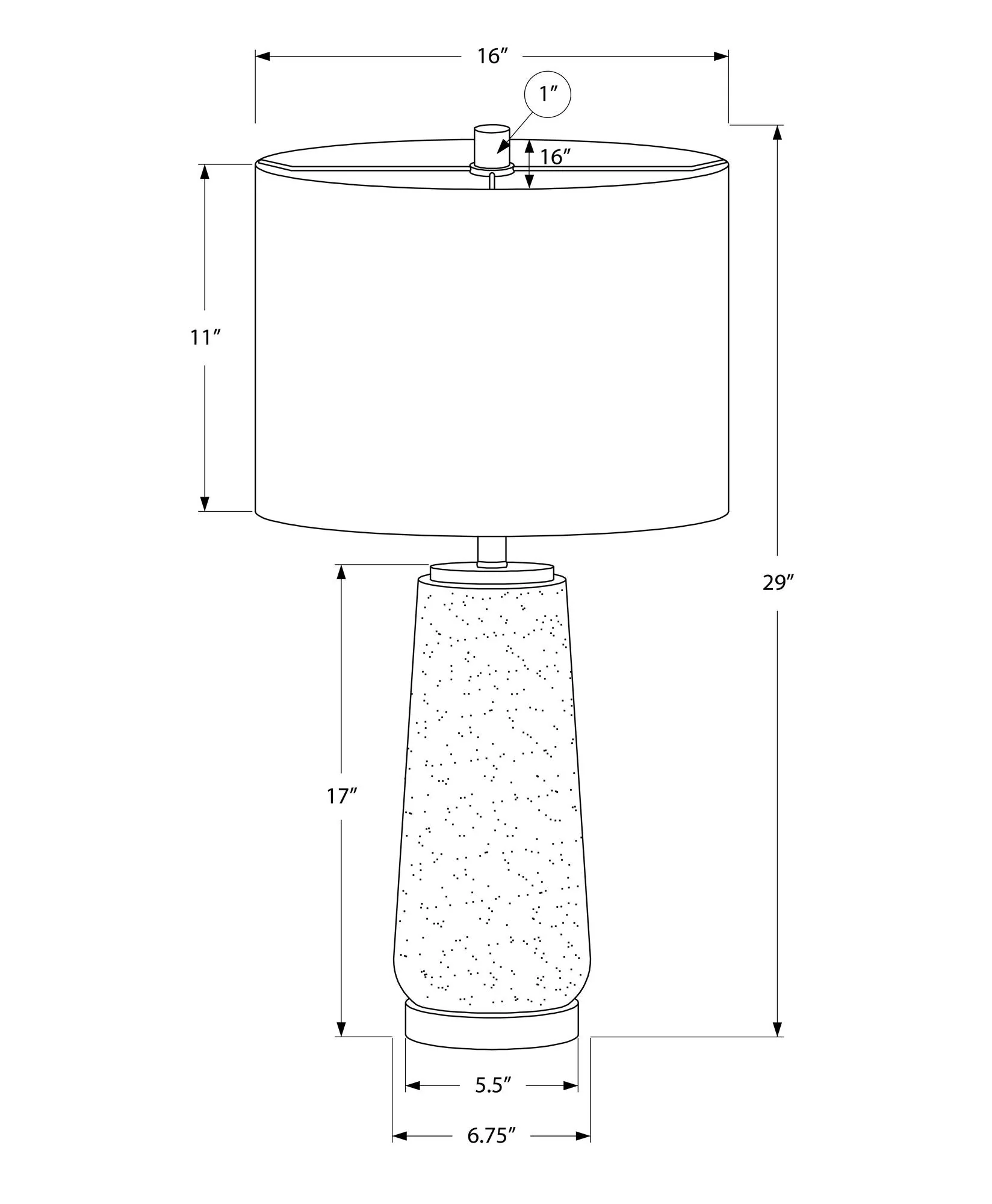 Lighting, Table Lamp, Resin, Modern - Gray - Image 3
