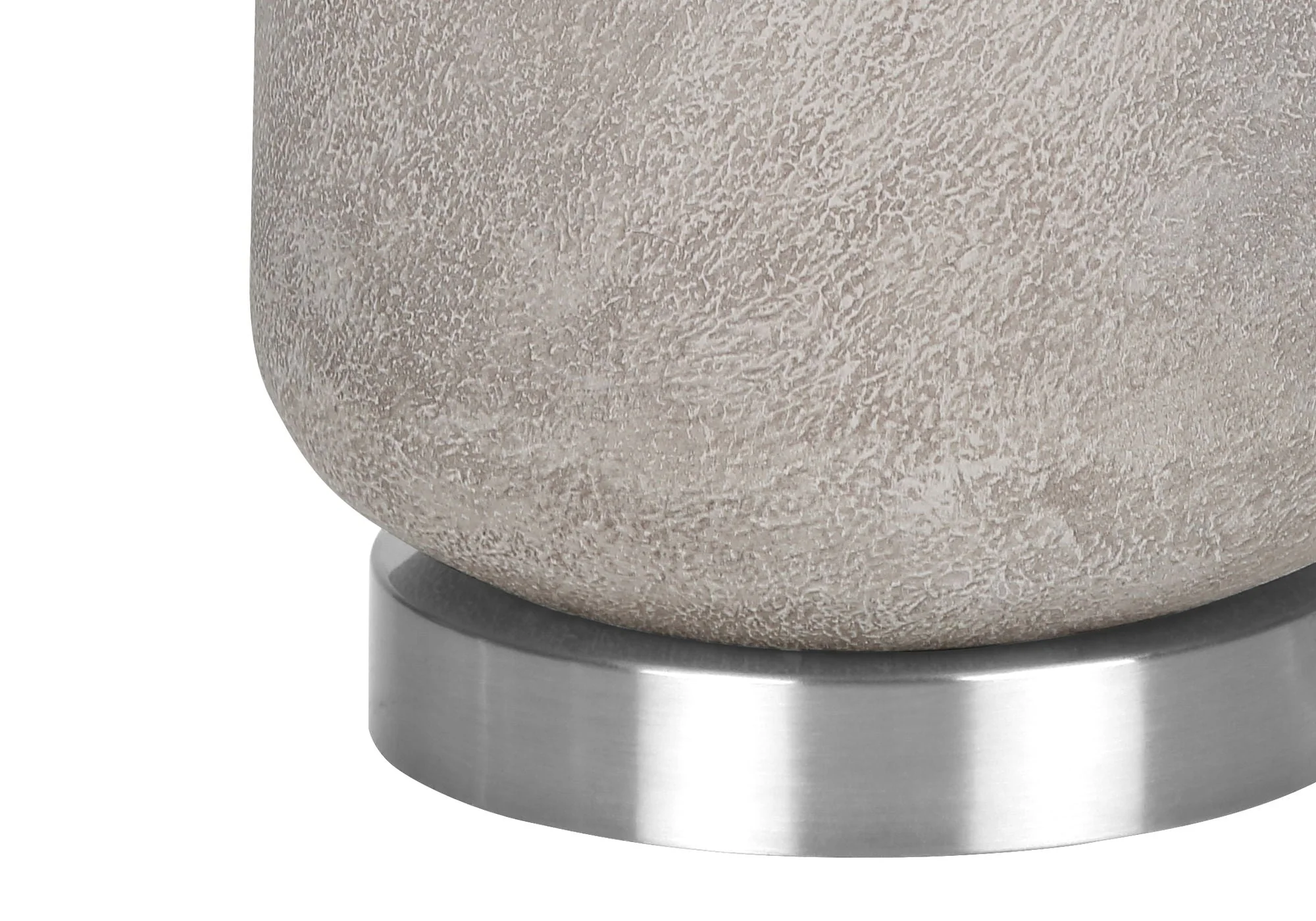 Lighting, Table Lamp, Resin, Modern - Gray - Image 4