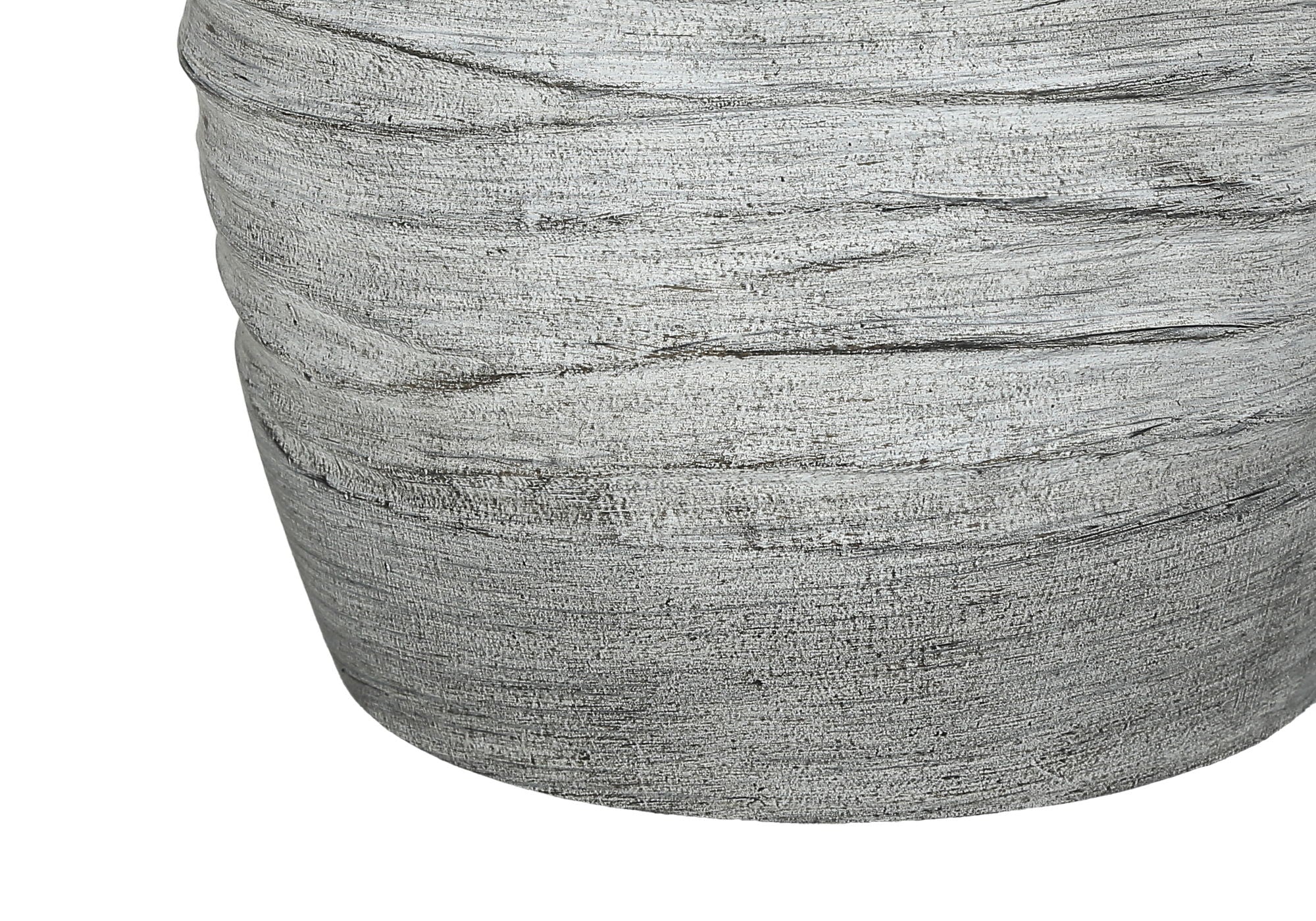 Lighting, Table Lamp, Resin, Modern - Gray / Cream - Image 3