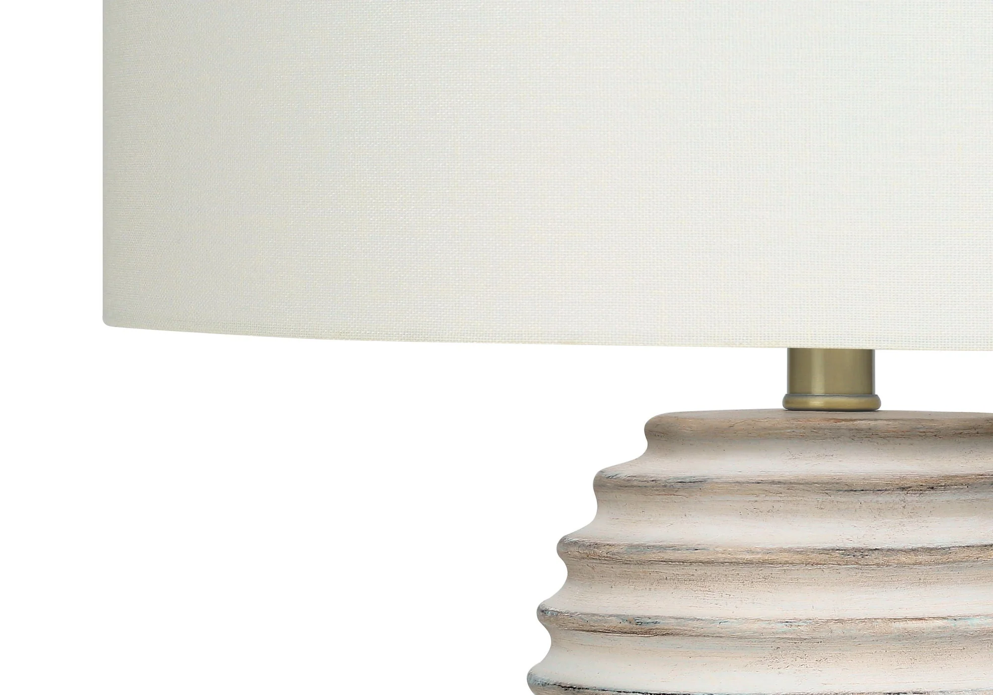 Lighting, Table Lamp, Resin, Transitional - Cream - Image 3