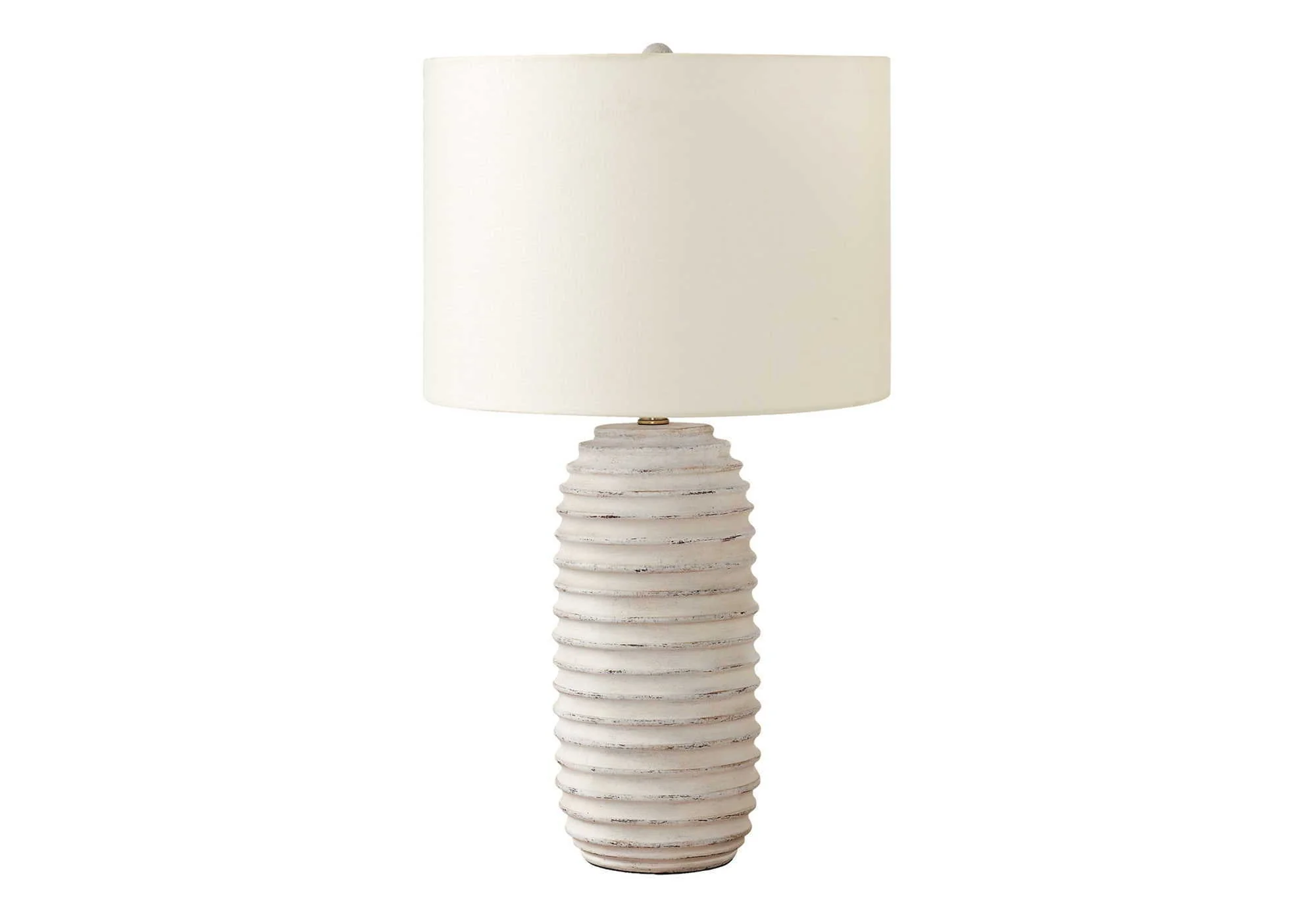 Lighting, Table Lamp, Resin, Transitional - Cream - Image 4