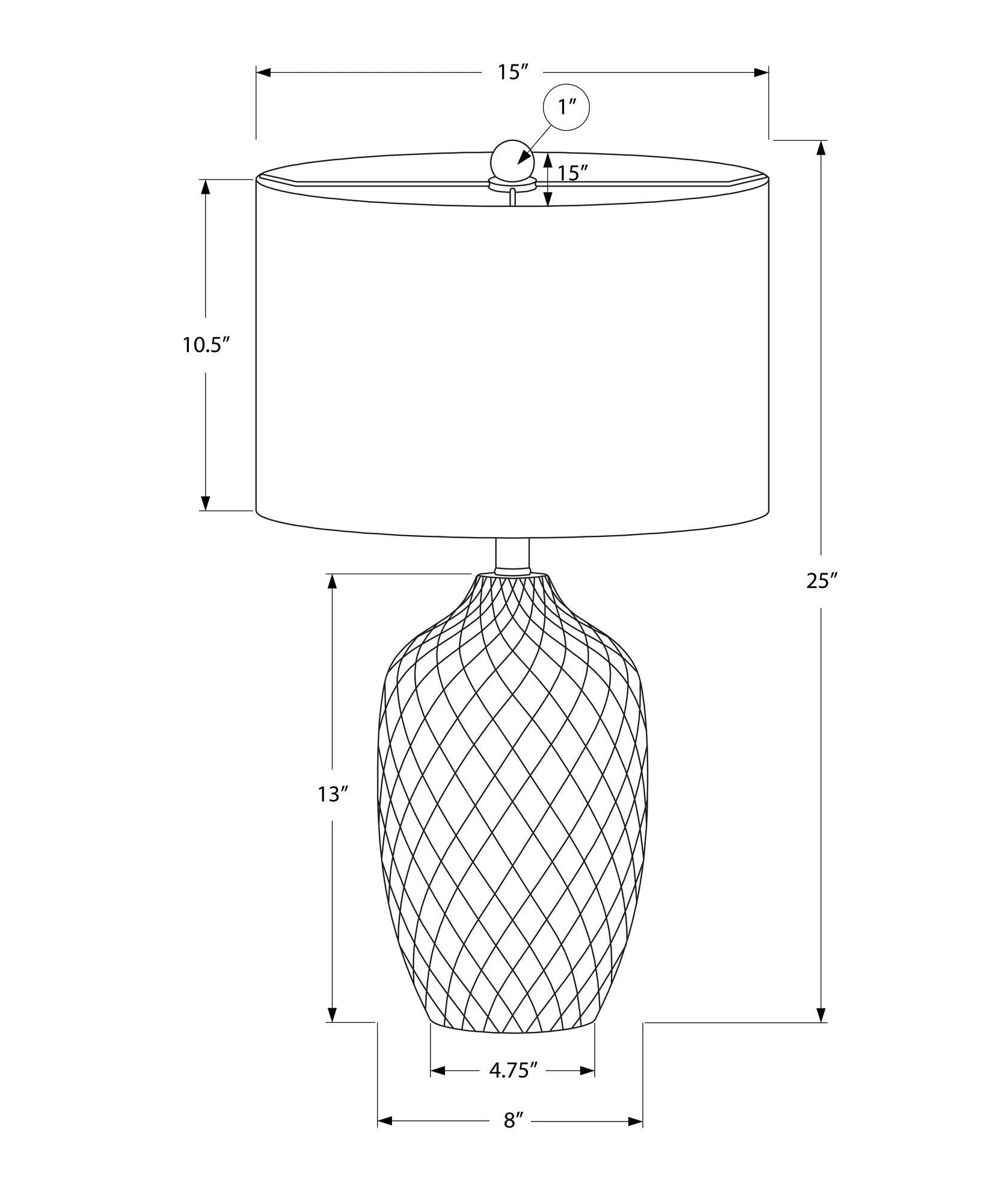Lighting, Table Lamp, Transitional - Cream - Image 2